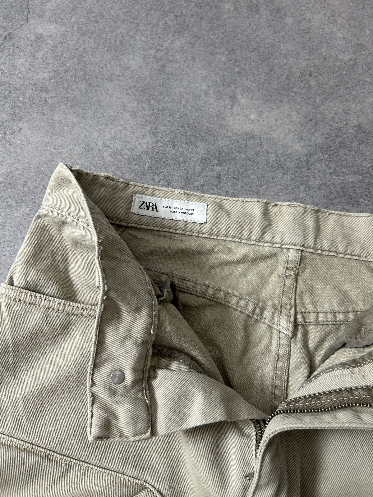 Zara Zara Bondage Multi-pocket cargo pants y2k Size US 34 / EU 50 - 5 Thumbnail