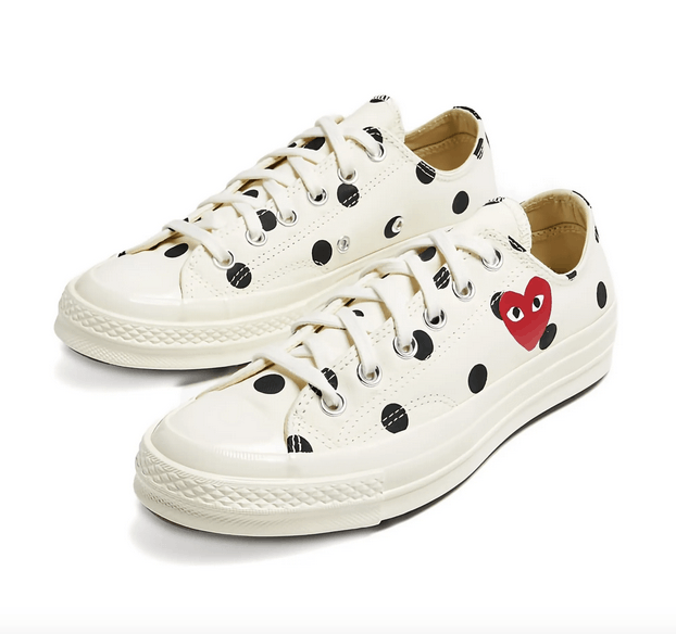 Comme des Garcons PLAY CDG PLAY x Converse Polka Dot Chuck Taylor Low Sneakers Size US 11 / IT 41 - 2 Thumbnail