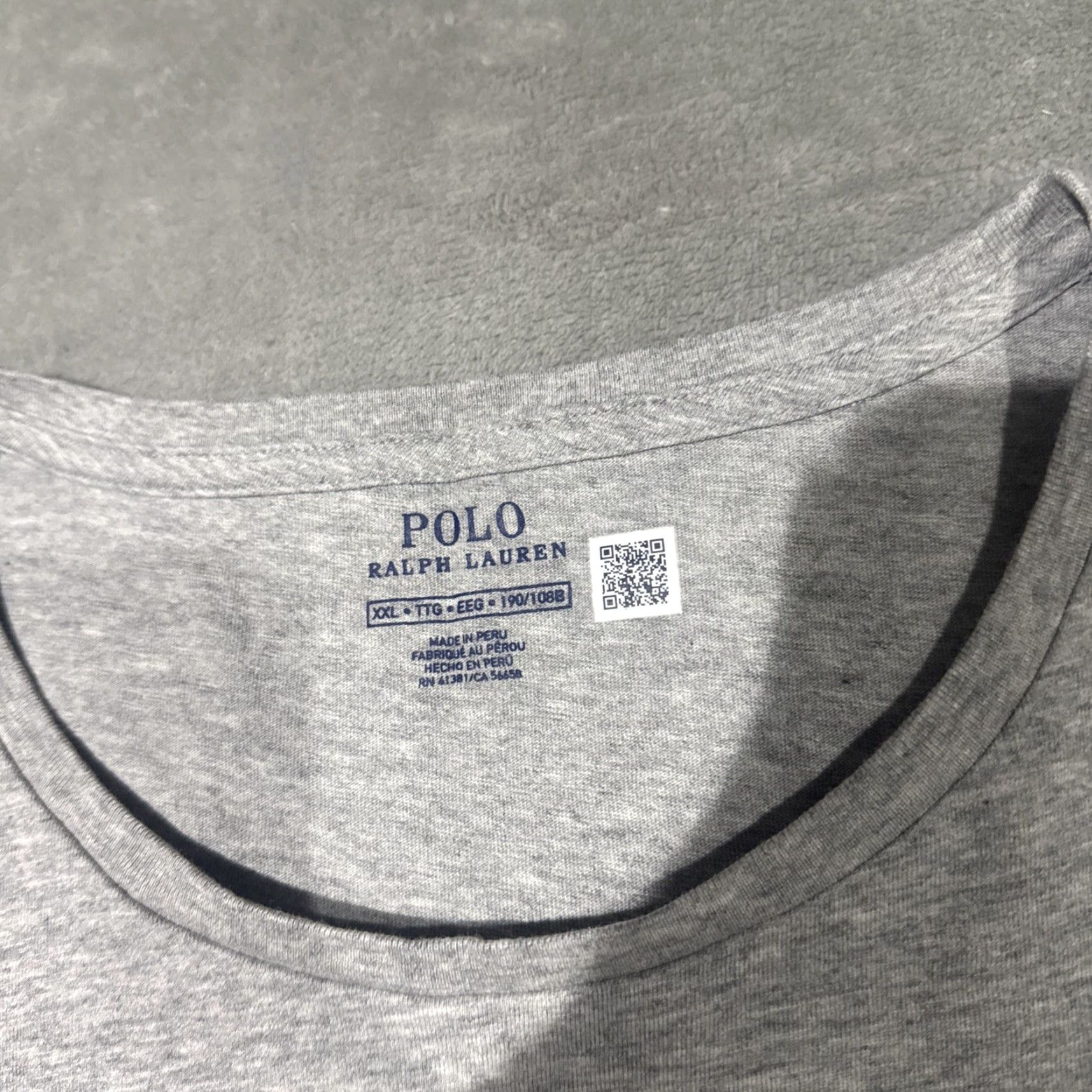 Polo Ralph Lauren Polo Ralph Lauren P Wing Shirt Mens 2XL Gray Graphic Logo Short Sleeve Tee Size US XXL / EU 58 / 5 - 3 Thumbnail