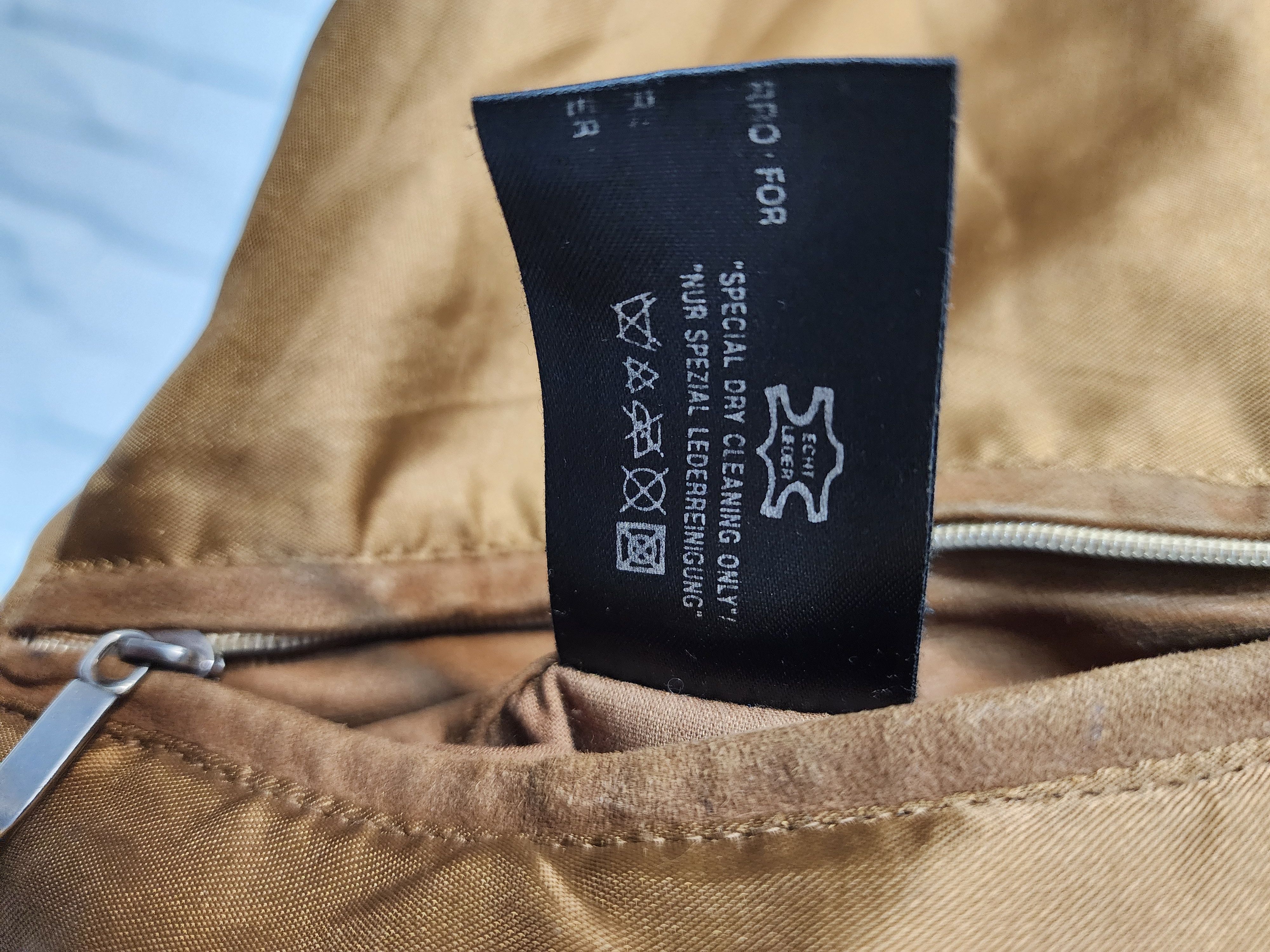 Genuine Leather Men's Brown Leather Jacket: Button Front, Size US L / EU 52-54 / 3 - 10 Thumbnail
