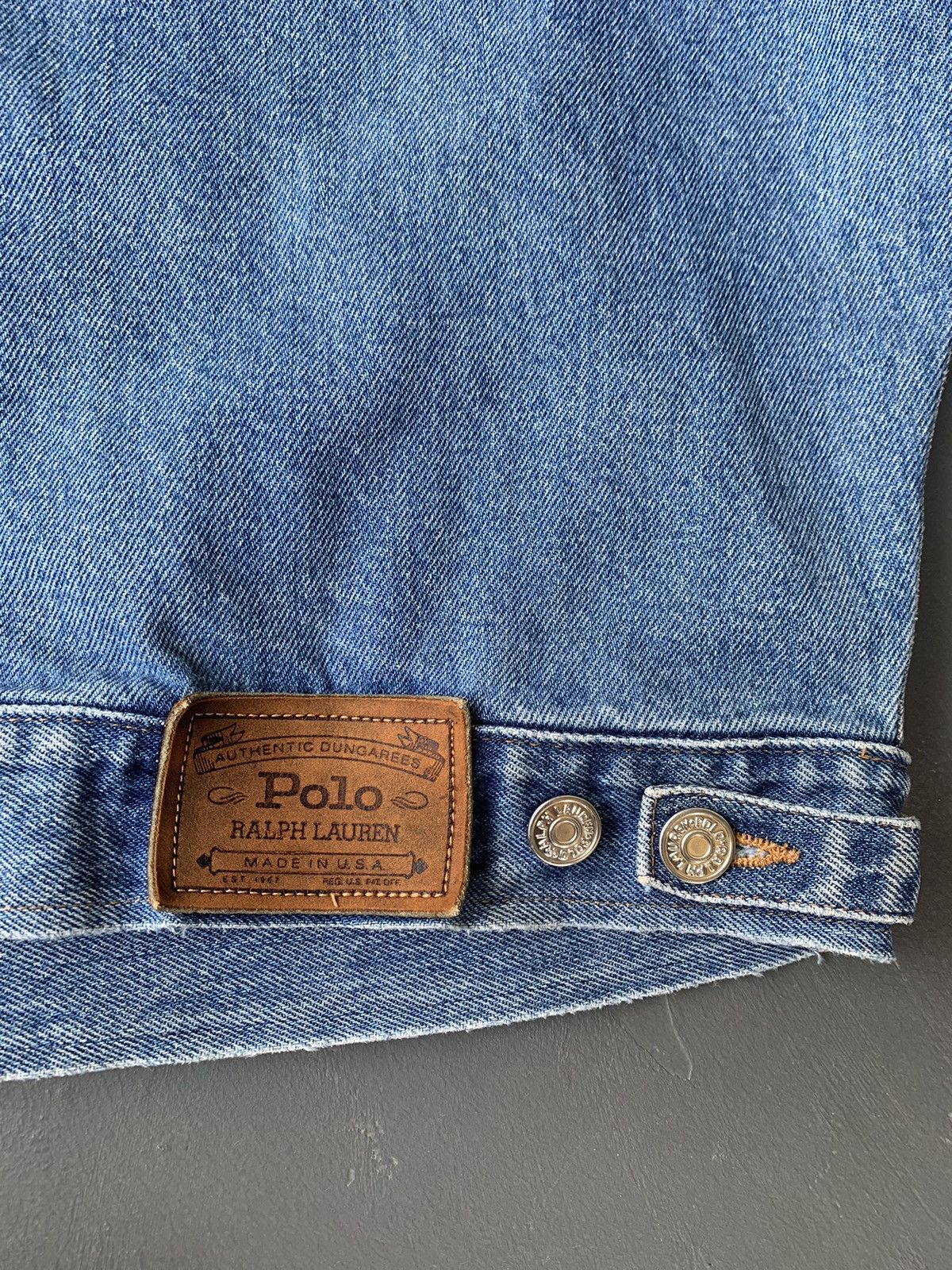 Polo Ralph Lauren 80s Polo Ralph Lauren Denim Jacket Size US M / EU 48-50 / 2 - 8 Thumbnail