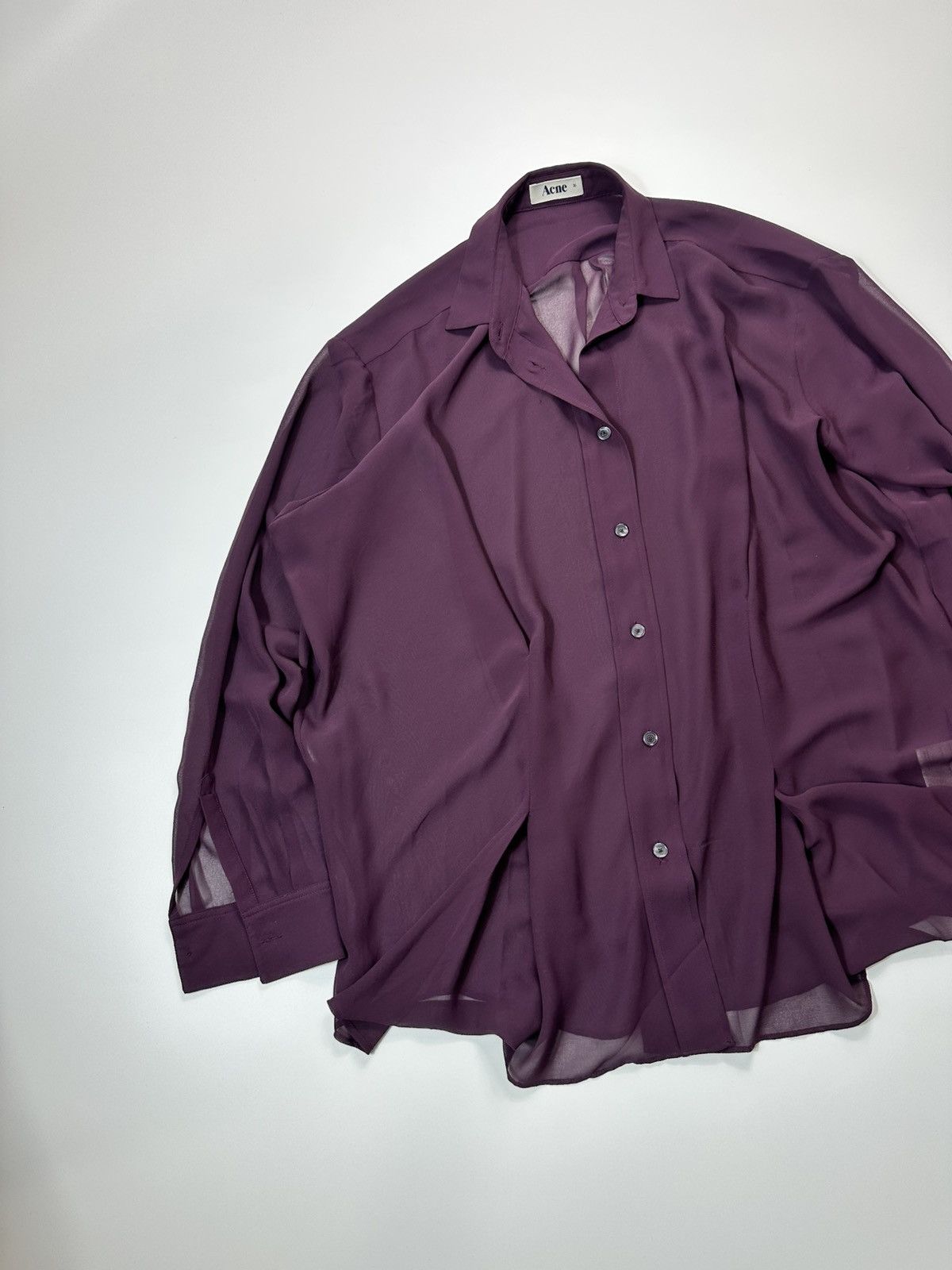 Acne Studios Acne Studios Blouses Shirt 36 Size Collared Size M / US 6-8 / IT 42-44 - 3 Thumbnail