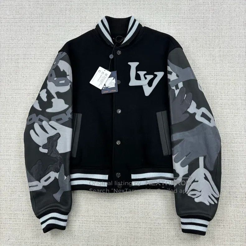 Louis Vuitton Louis Vuitton Chain Camouflage Baseball Jacket Size US M / EU 48-50 / 2 - 1 Thumbnail