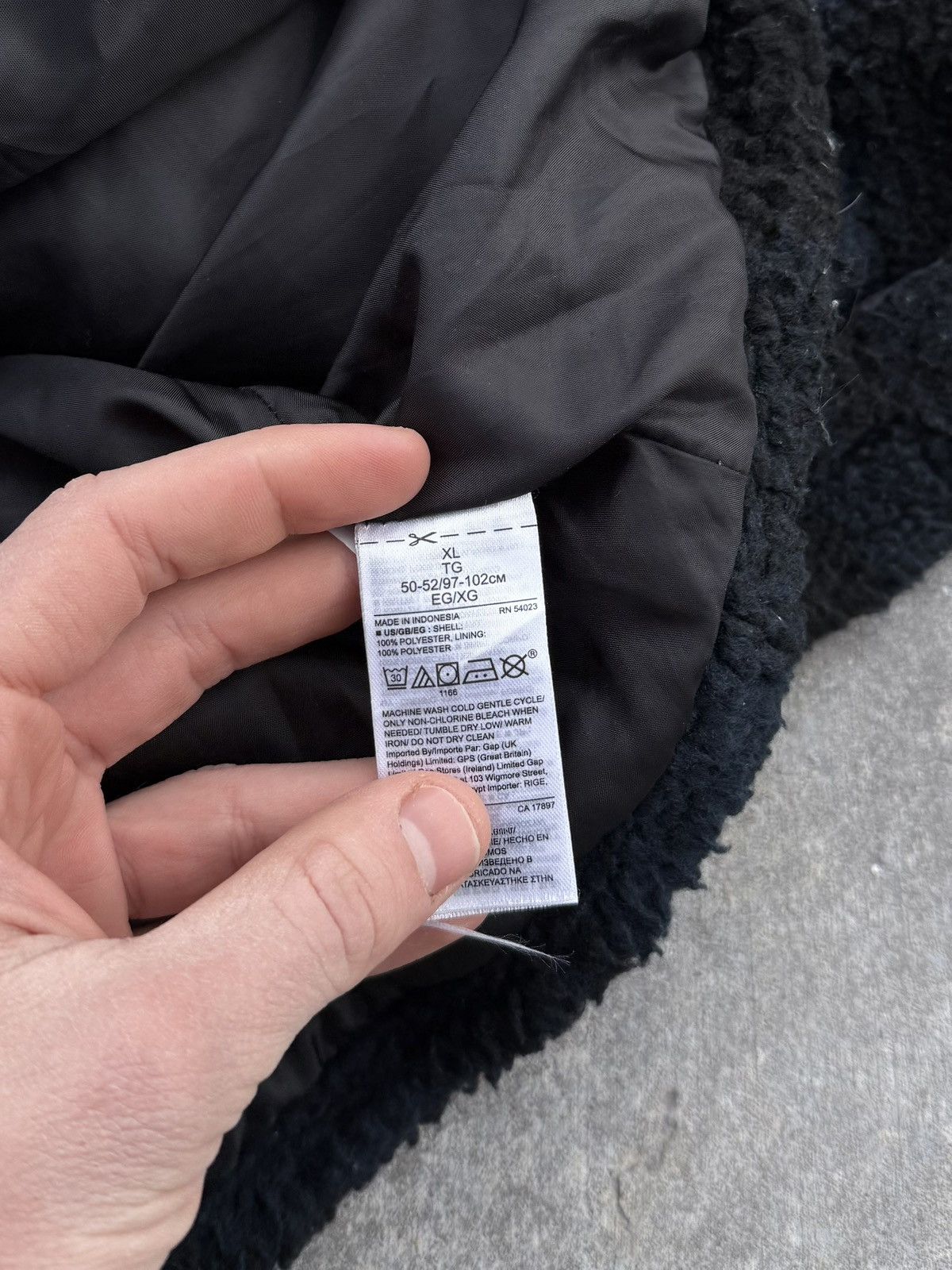 Gap × Vintage Vintage GAP luxury streetwear rare track fleece jacket Size US XL / EU 56 / 4 - 9 Thumbnail