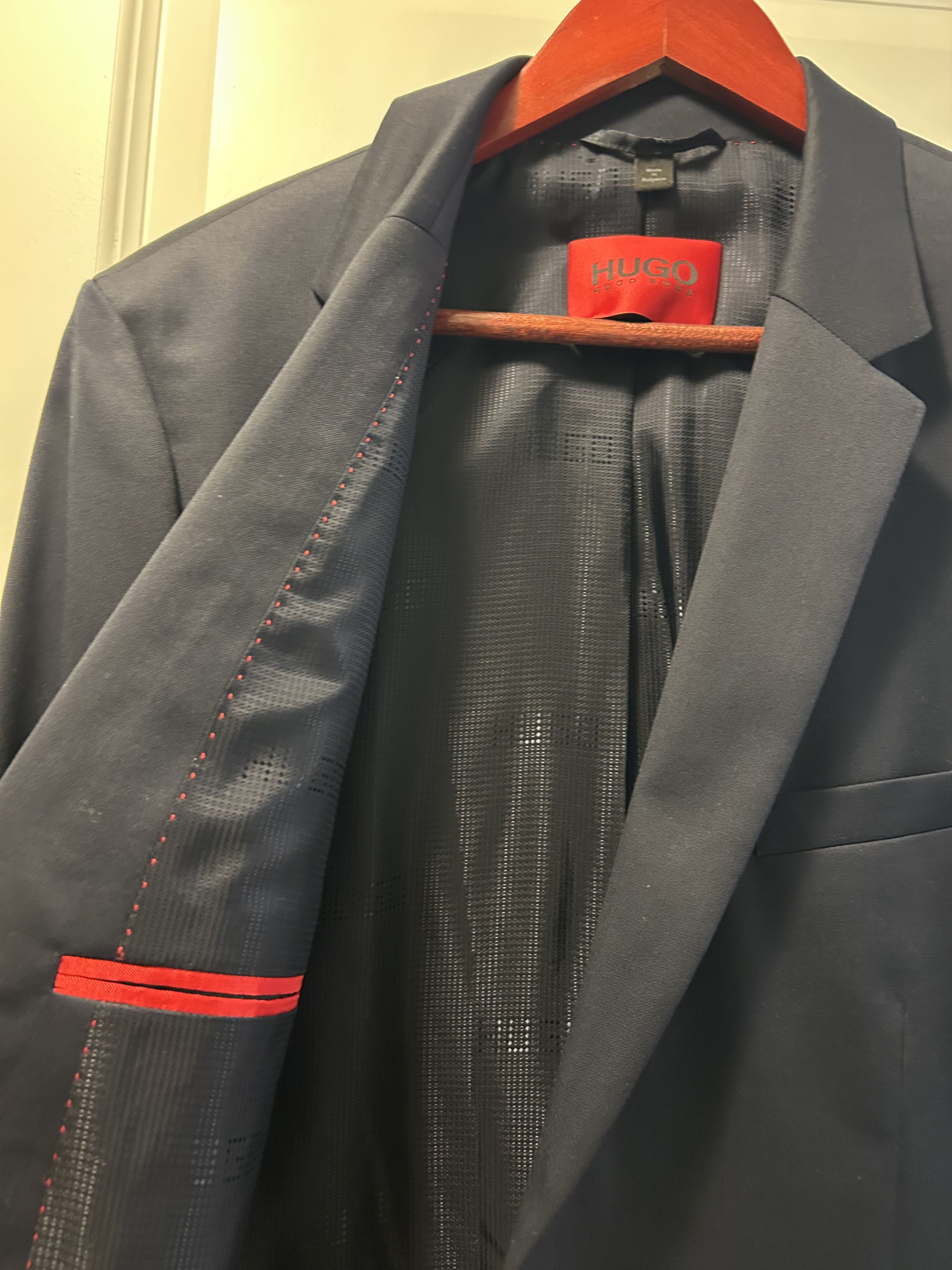 Hugo Boss Blue Blazer Size 44R - 1 Thumbnail