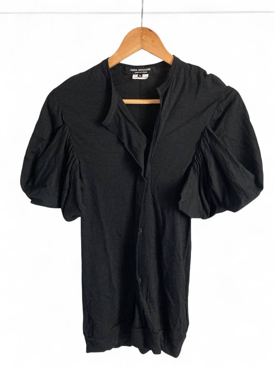 Junya Watanabe S/S07 Asymmetrical Puffer Sleeves Blouse Size M / US 6-8 / IT 42-44 - 1 Thumbnail