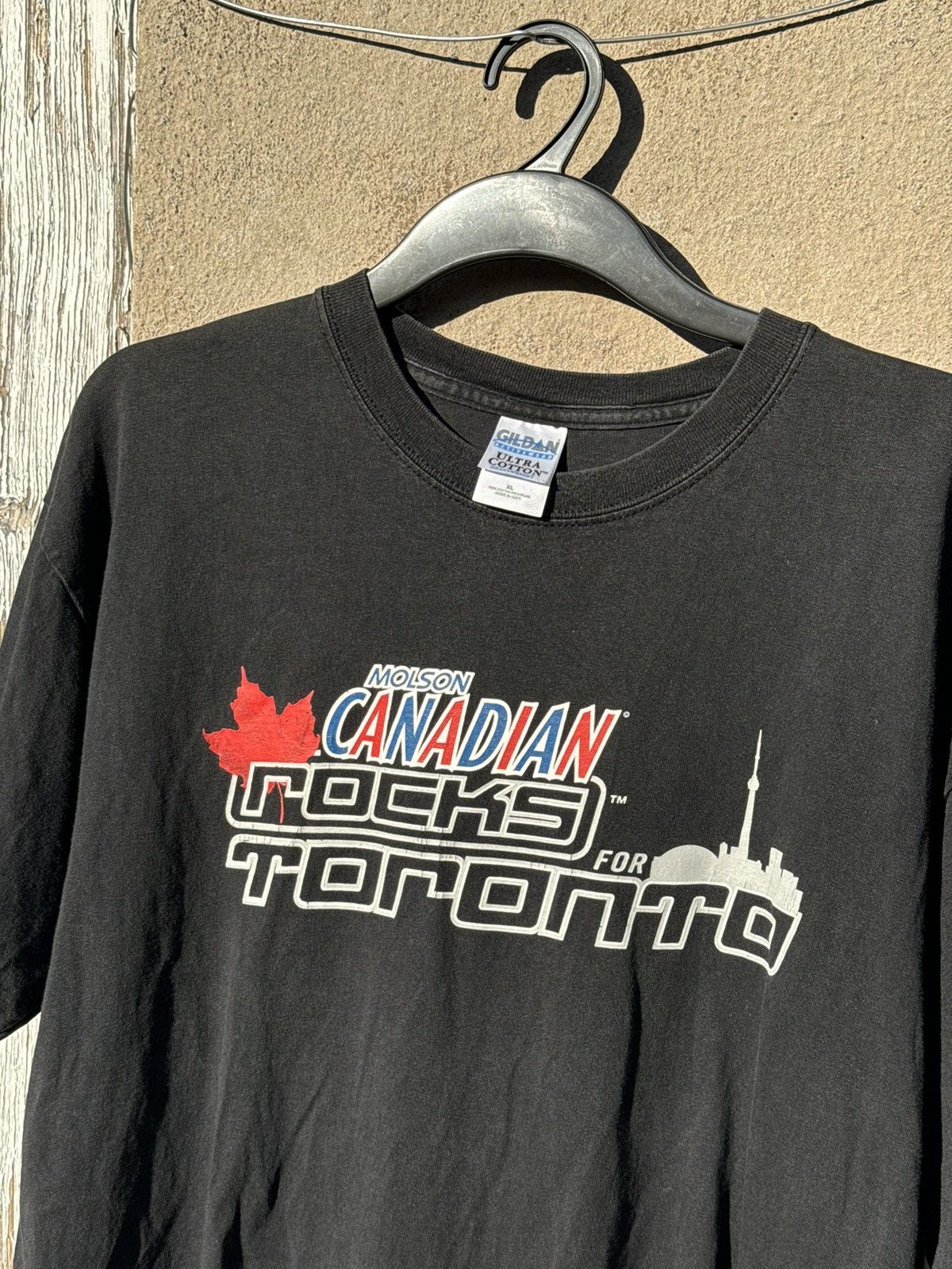Band Tees × Gildan × Vintage Vintage Molson Canadian Rocks For Toronto Festival tshirt Size US XL / EU 56 / 4 - 2 Thumbnail