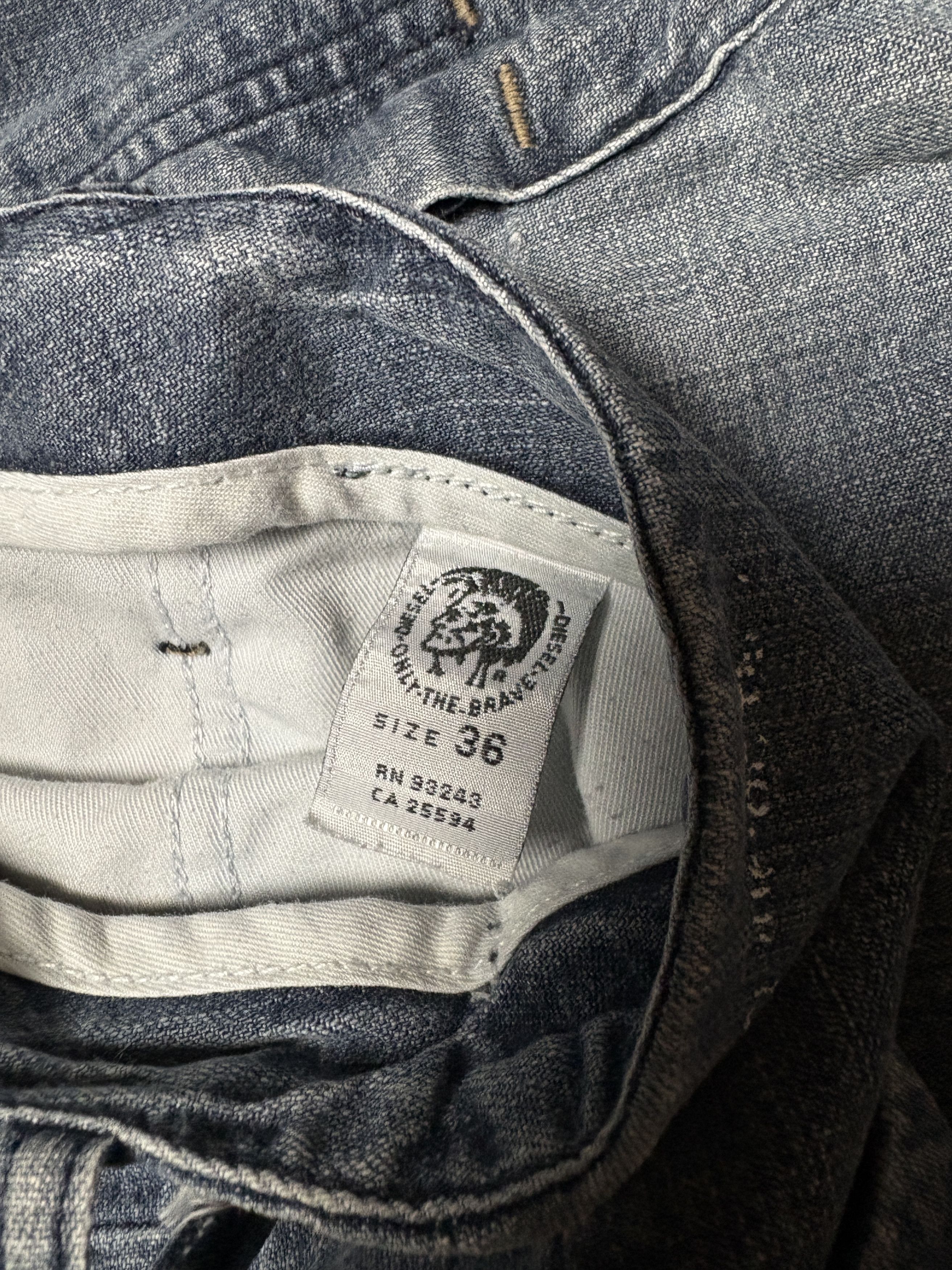 Diesel Vintage Diesel Indigo Tech Jeans – Size 36 Size US 36 / EU 52 - 5 Thumbnail