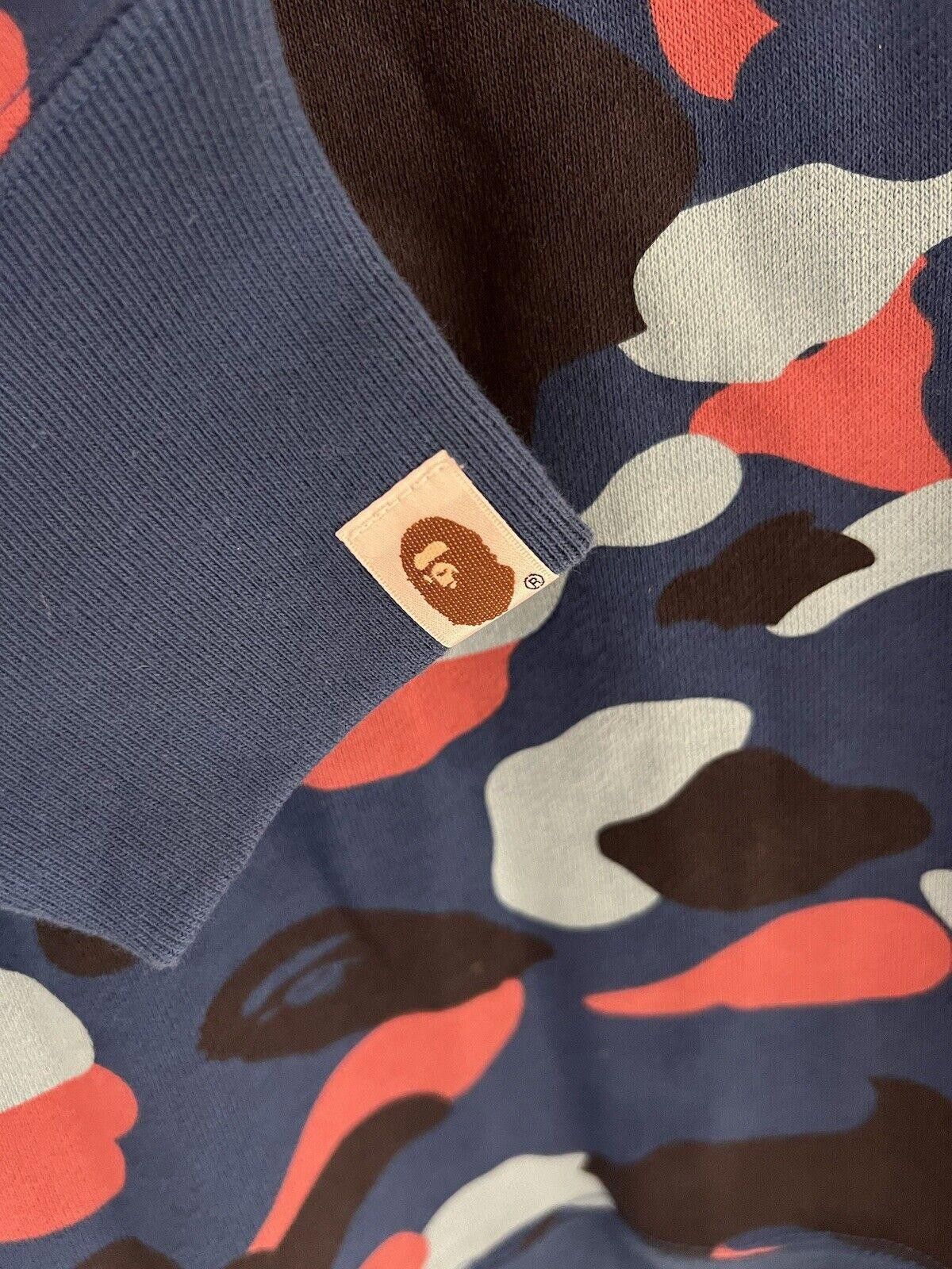 Bape BAPE A Bathing Ape Head Hoodie Blue Multi Camo Swarovski XL Size US XL / EU 56 / 4 - 4 Thumbnail