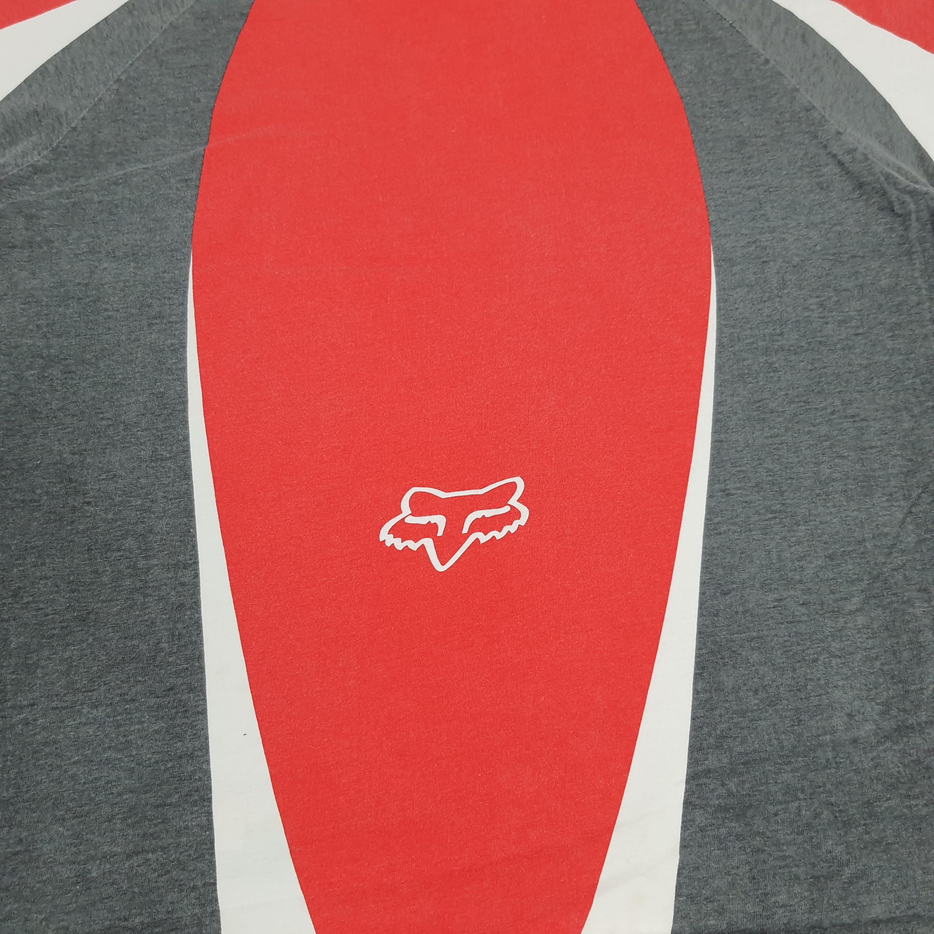 Fox Racing × Vintage Vintage Fox Racing Extreme Motorsport Racing Tshirt Size US XL / EU 56 / 4 - 3 Thumbnail