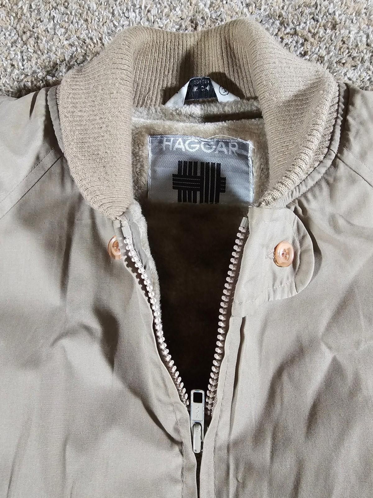 Haggar Haggar Full-Zip Camden Jacket Mens Medium Faux Fur Lining Size US M / EU 48-50 / 2 - 3 Thumbnail