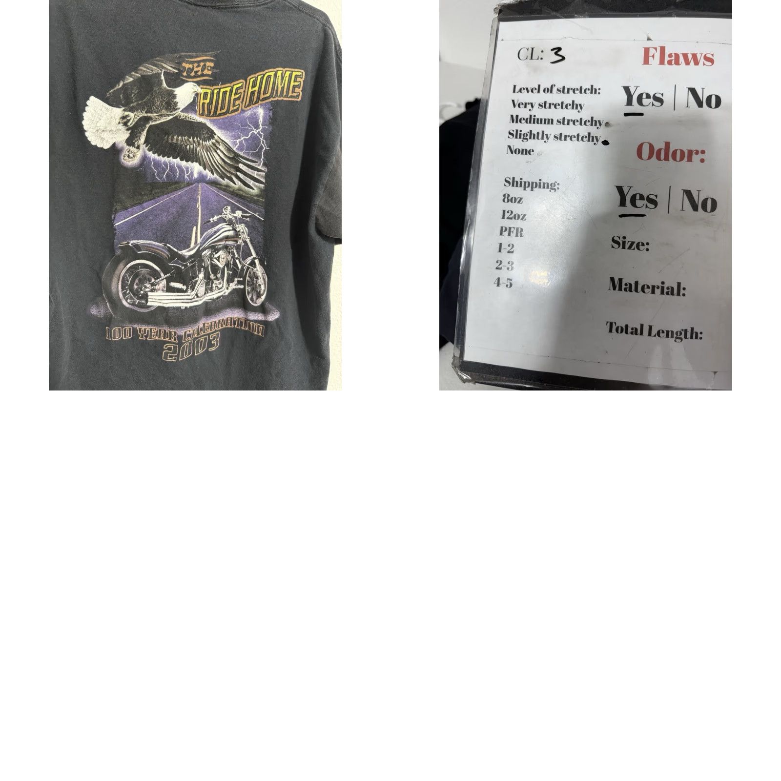 Hanes Vtg Hanes Motorcycle T-Shirt L Black Graphic Print Crew Neck Mens 1980s 2003 Eagle Milwaukee Speed Limit Size US L / EU 52-54 / 3 - 9 Thumbnail
