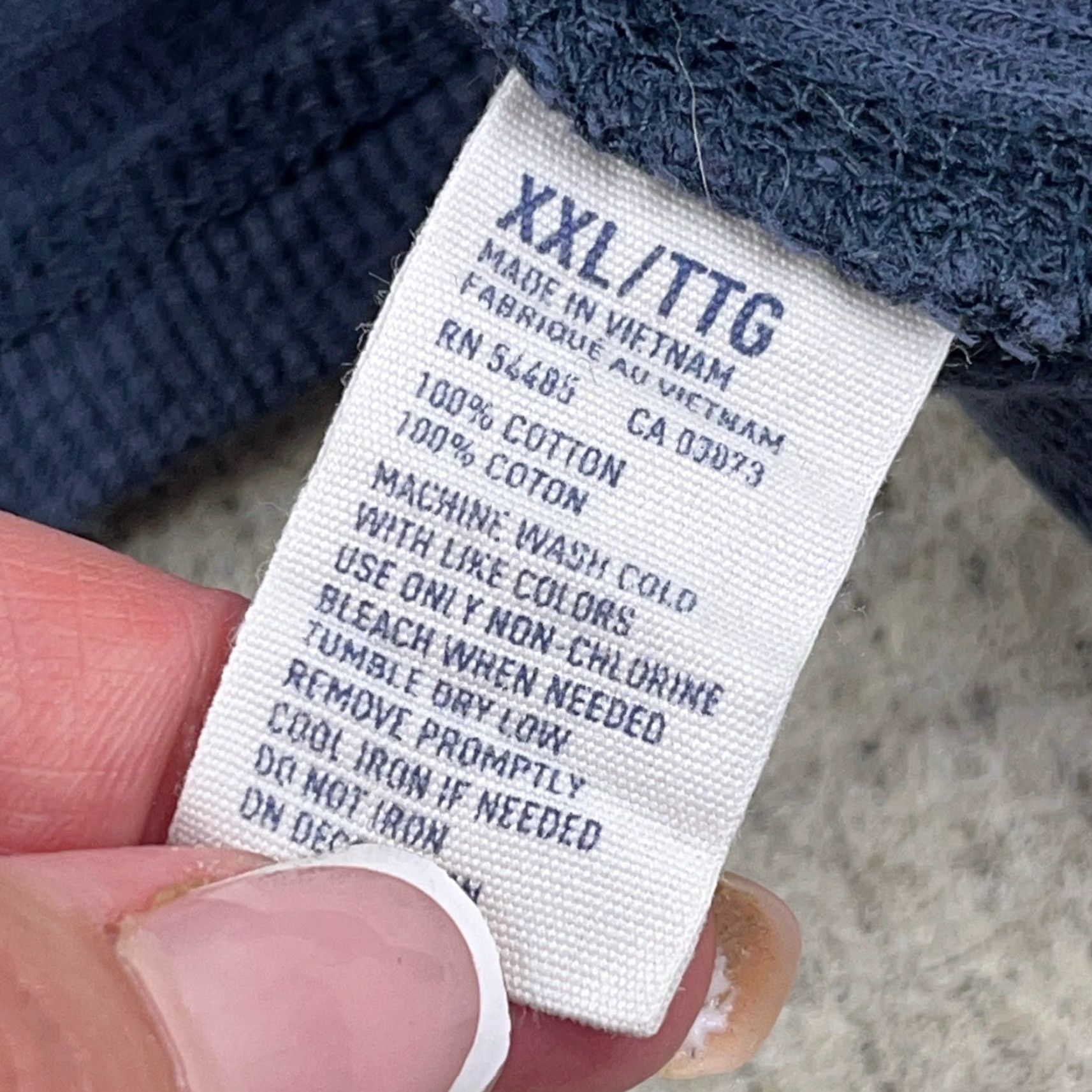American Eagle Outfitters VINTAGE American Eagle Shirt 2XL Blue Thermal Waffle Knit Big Logo Men Size US XXL / EU 58 / 5 - 5 Thumbnail