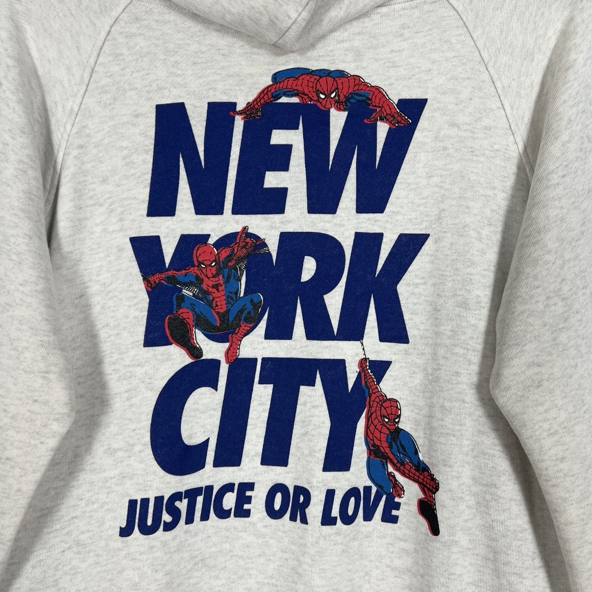 Japanese Brand Vintage X-Girl x New Yorke Spiderman Hoodie Size S / US 4 / IT 40 - 7 Thumbnail