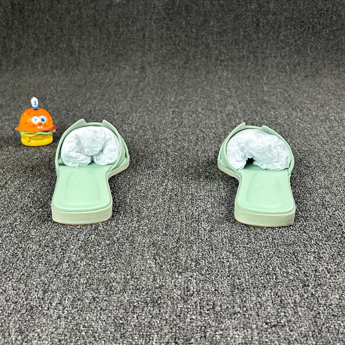 Hermes Hermes Green Slippers 39 HB6816 Size US 8.5 / IT 38.5 - 5 Thumbnail