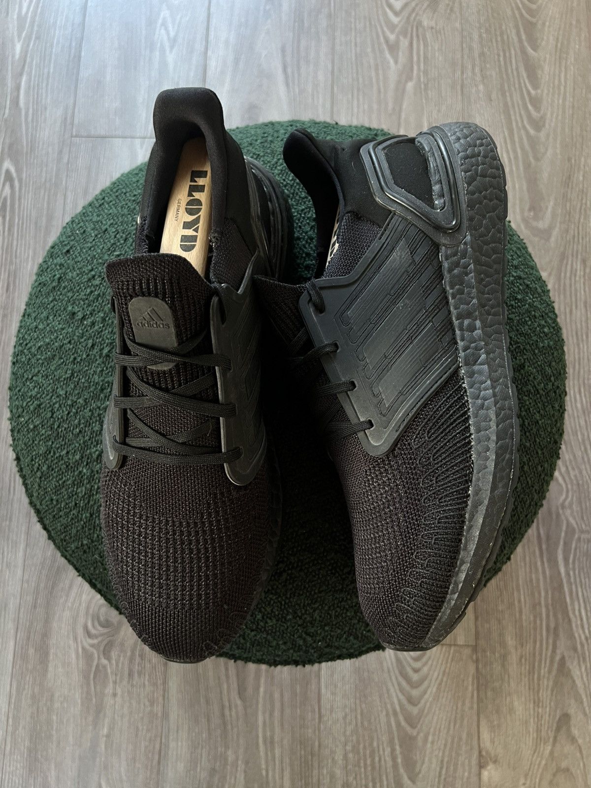 Adidas × Designer ‼️Adidas Utraboost Primeblue Triple Black Knit Sneakers‼️ Size US 10.5 / EU 43-44 - 2 Thumbnail