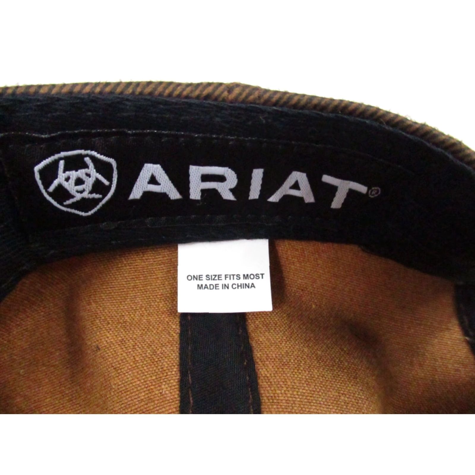 Ariat Ariat Digital Camo American Flag Cap Trucker Hat Brown Tan Snapback Adjustable Mens Hat Size ONE SIZE - 6 Thumbnail