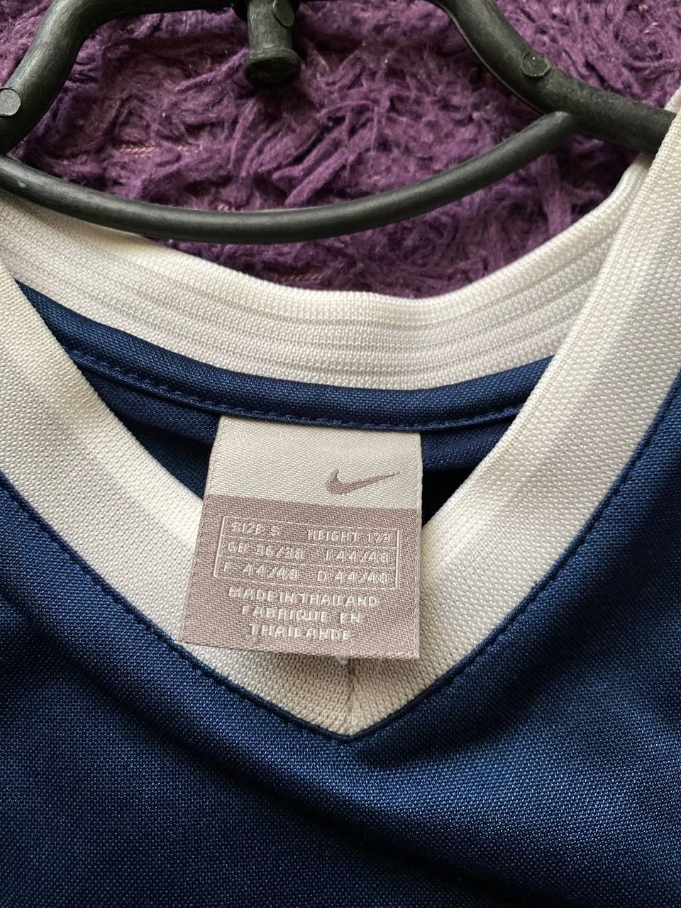 Nike × Vintage 90s Nike Central Swoosh Vintage Y2K Oversized Retro T-Shirt Size US S / EU 44-46 / 1 - 2 Thumbnail