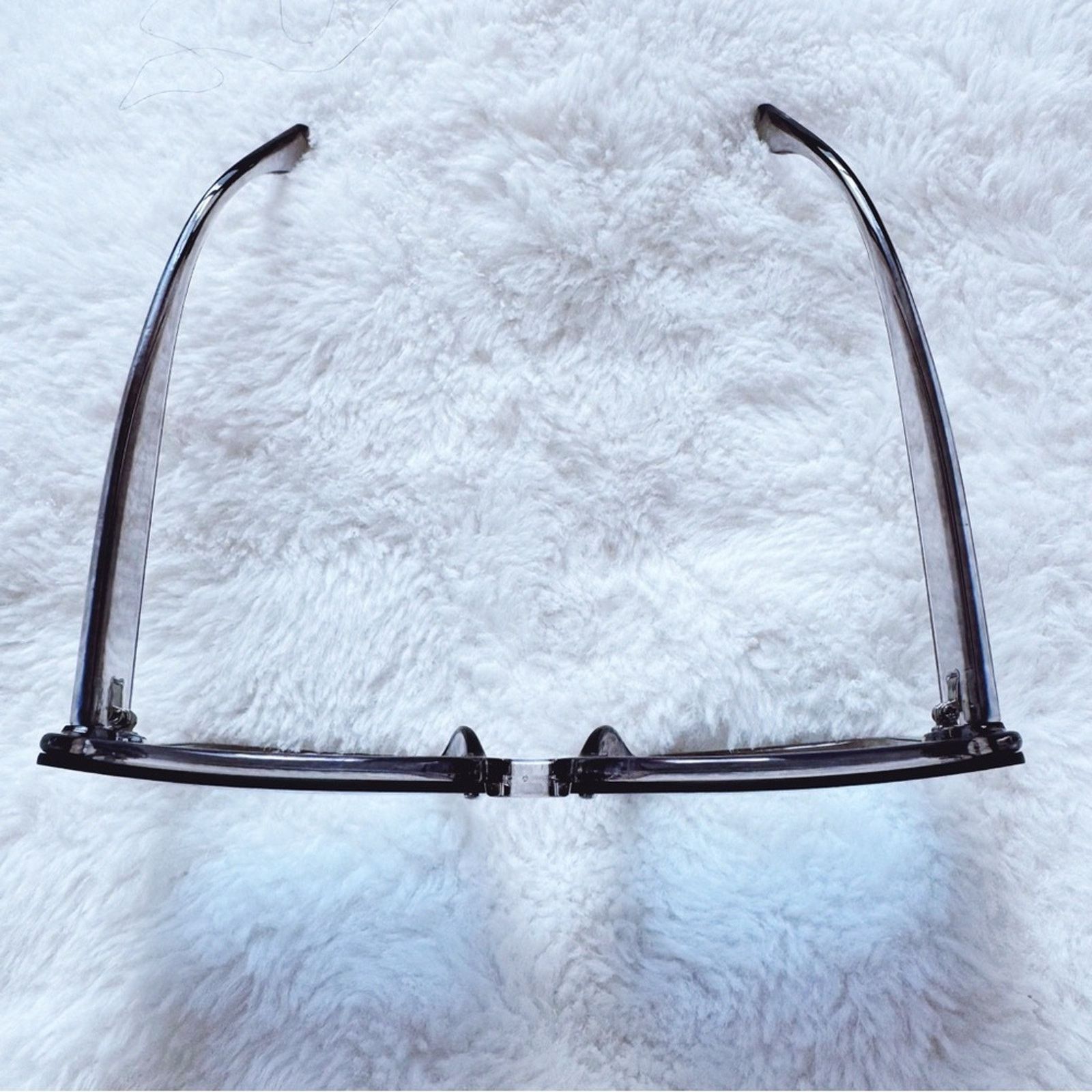 Other Abby Clear Blue Square Frame Sunglasses Size ONE SIZE - 4 Thumbnail