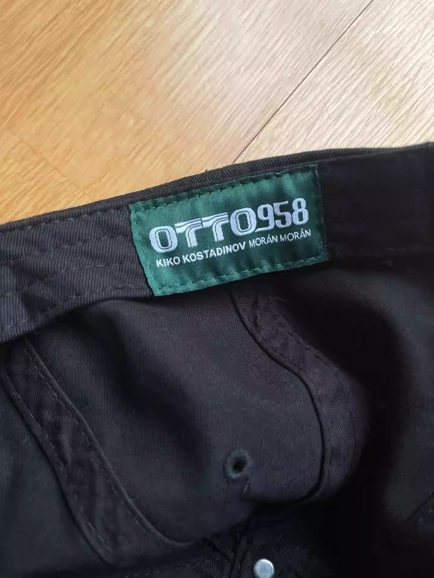 Kiko Kostadinov kiko kostadinov otto958 junior black hat Size ONE SIZE - 2 Thumbnail