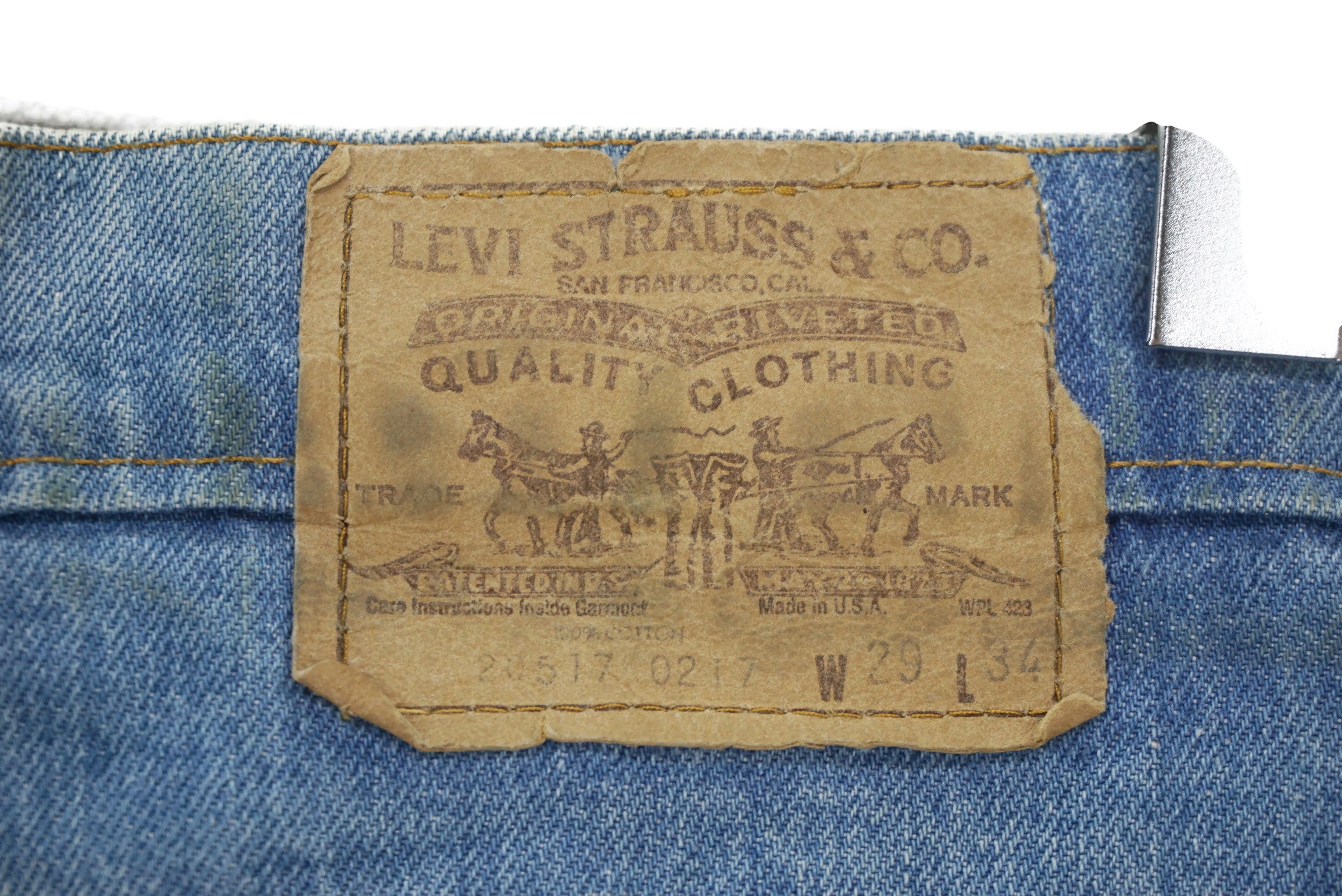 Other Vintage Levi's 517 Jeans Orange Tab W29 L30 Made in USA Size US 29 - 12 Thumbnail