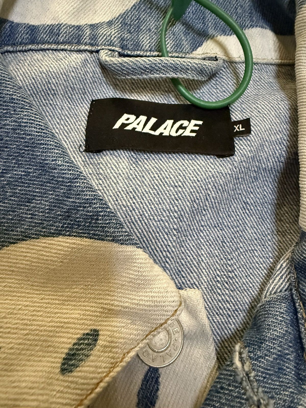 Palace Palace movement denim jacket Trucker Size US XL / EU 56 / 4 - 3 Thumbnail