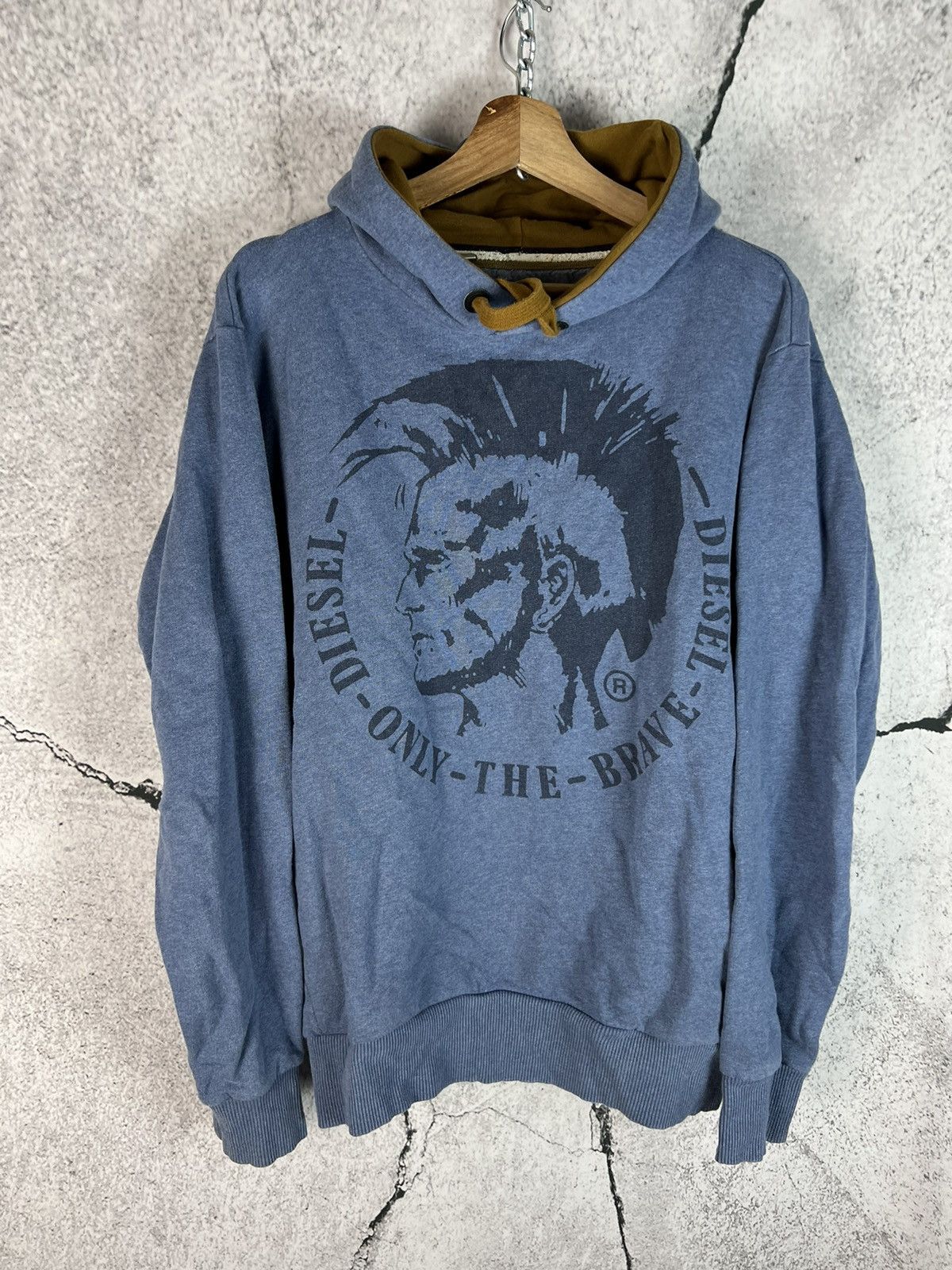 Diesel × Diesel Black Gold Vintage Diesel hoodie size M 90s streetwear Y2K Big Logo Size US M / EU 48-50 / 2 - 1 Thumbnail