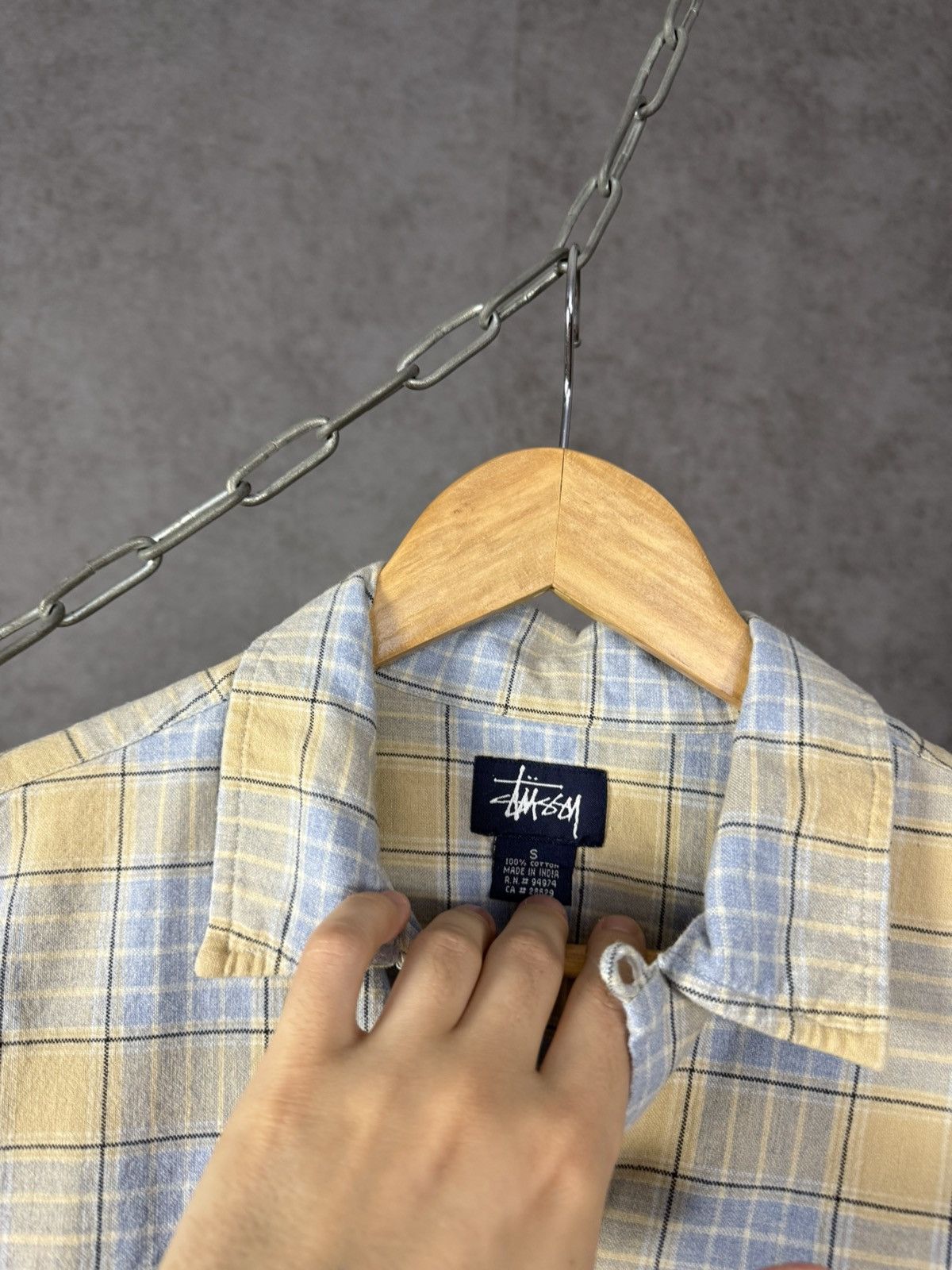 Stussy Stussy vintage designer flannel shirt Size US S / EU 44-46 / 1 - 3 Thumbnail