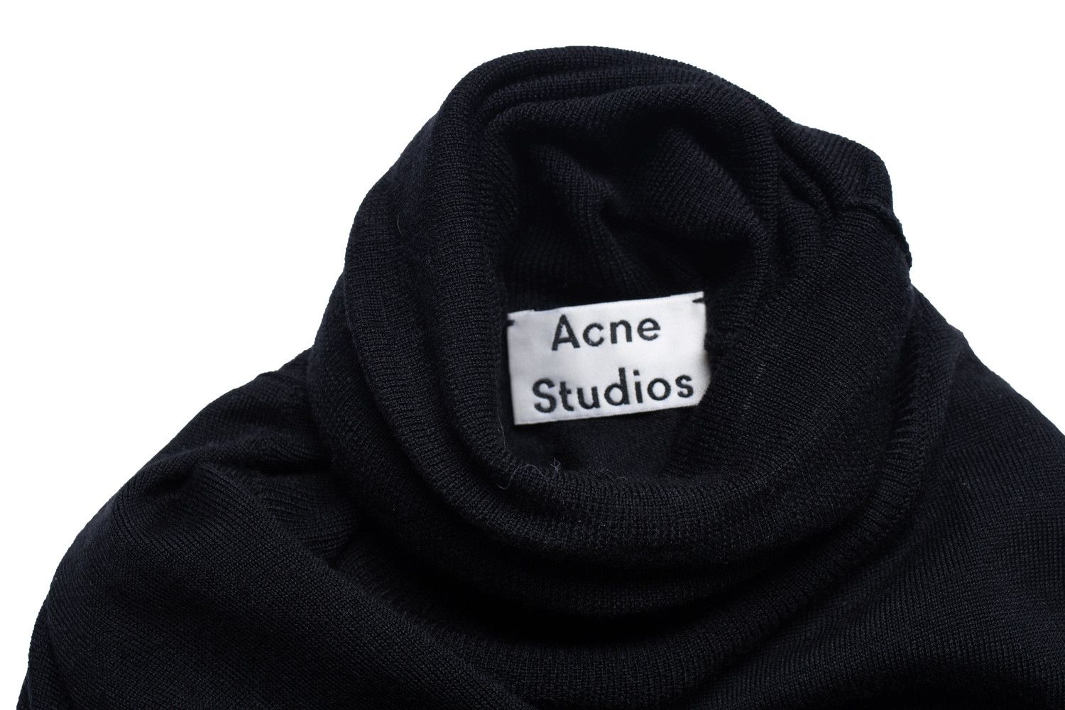 Acne Studios Acne, black turtle neck sweater Size M / US 6-8 / IT 42-44 - 6 Thumbnail