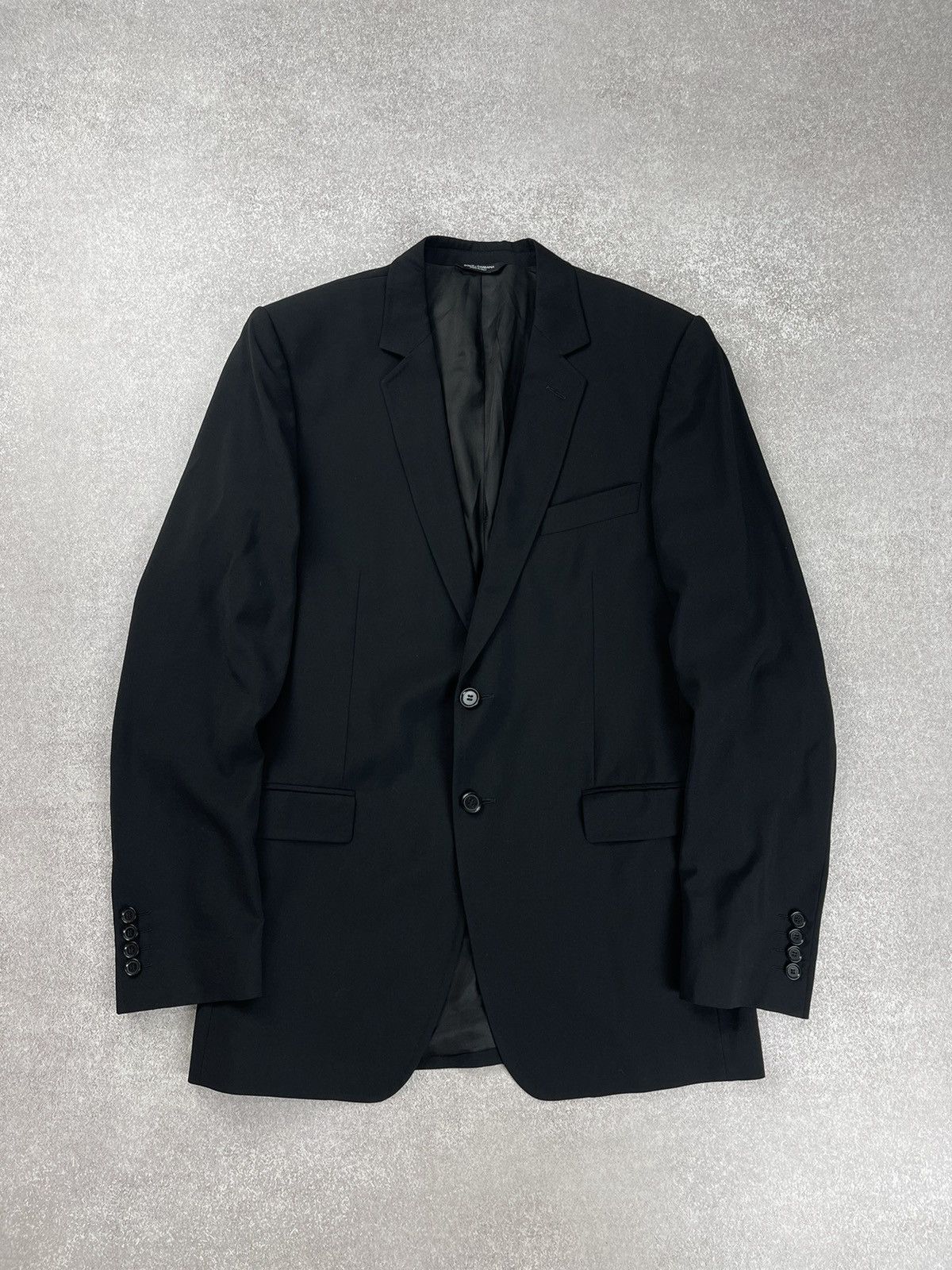 Dolce & Gabbana Dolce & Gabbana Black Blazer Men’s 50R Size 50R - 1 Thumbnail