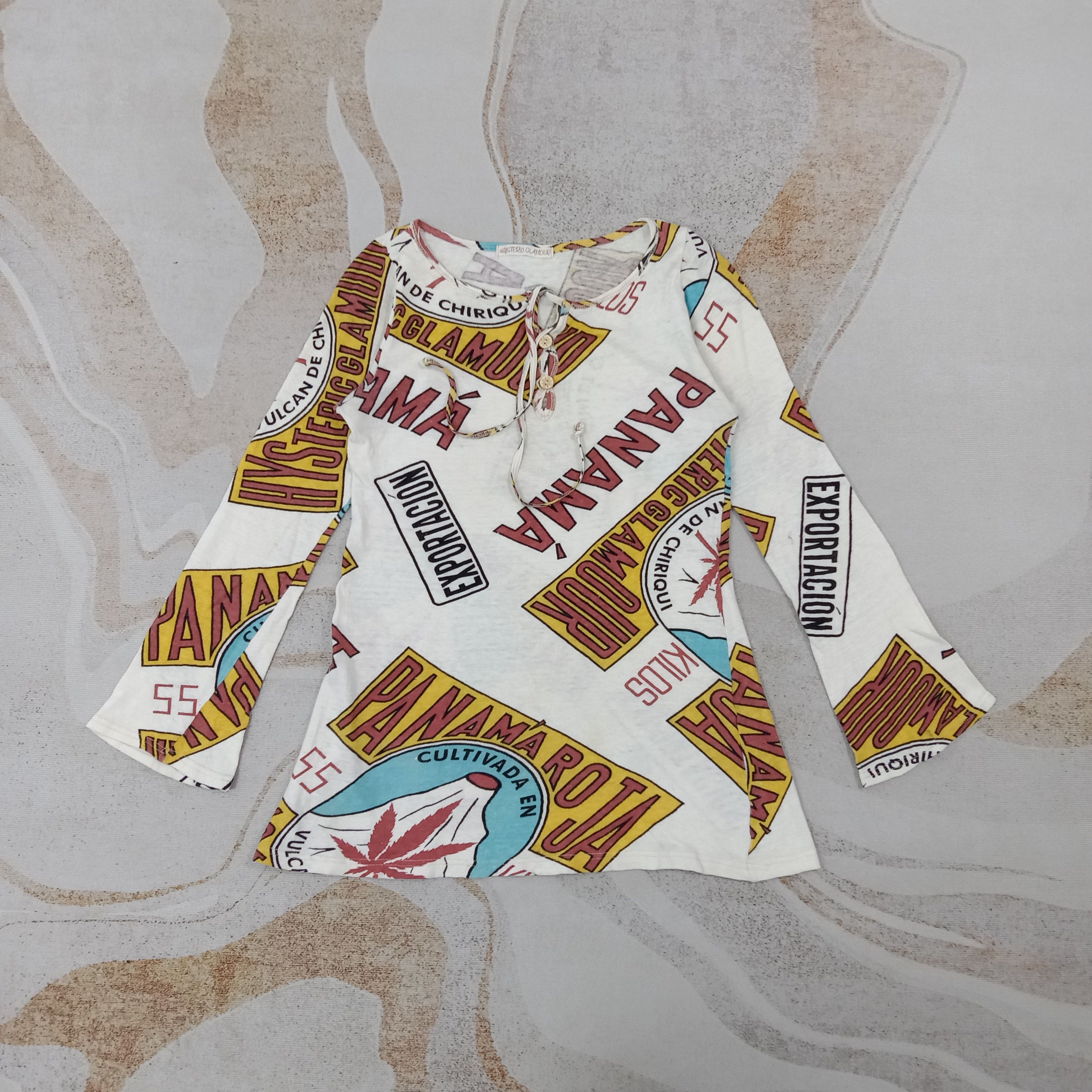 Hysteric Glamour Panamaroja Hawaii Style Tshirt C267N43
