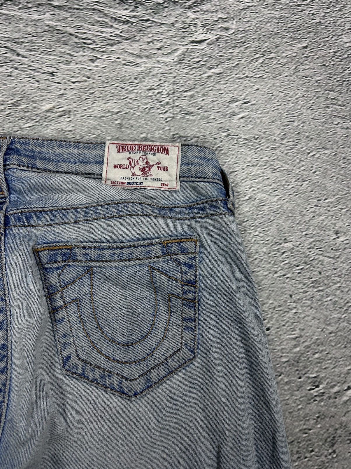 True Religion True Religion jeans vintage bootcut denim pants baby blue Size US 27 - 2 Thumbnail