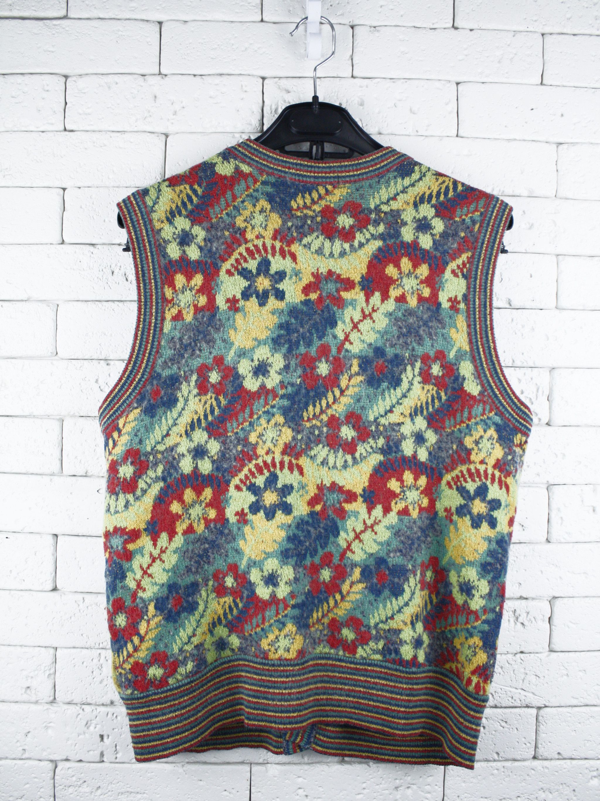 Missoni Missoni Vest Cardigan Geometric Knit Vintage Size S / US 4 / IT 40 - 2 Thumbnail