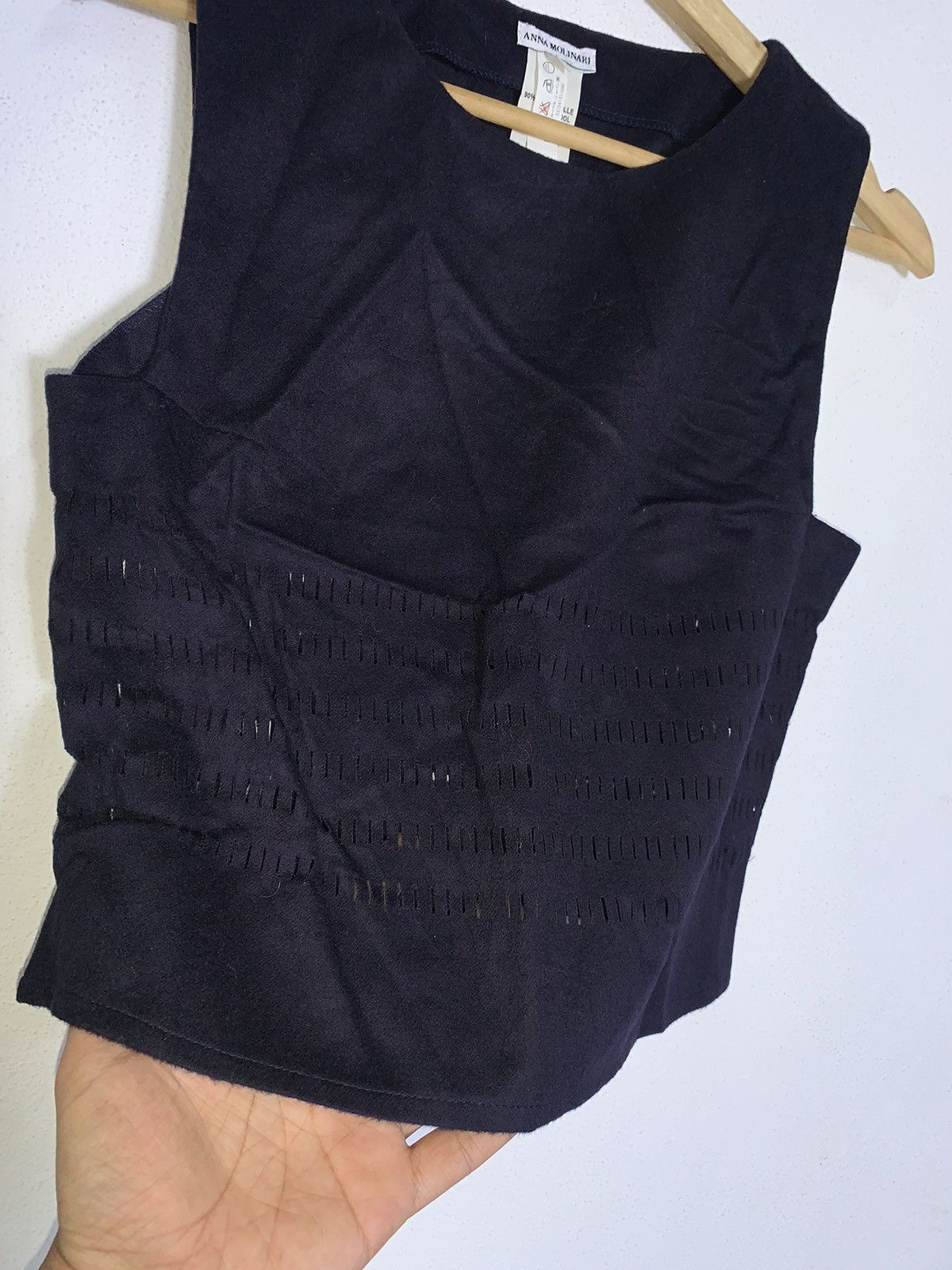Anna Molinari × Designer Anna Molinari Crop top Size S / US 4 / IT 40 - 2 Thumbnail