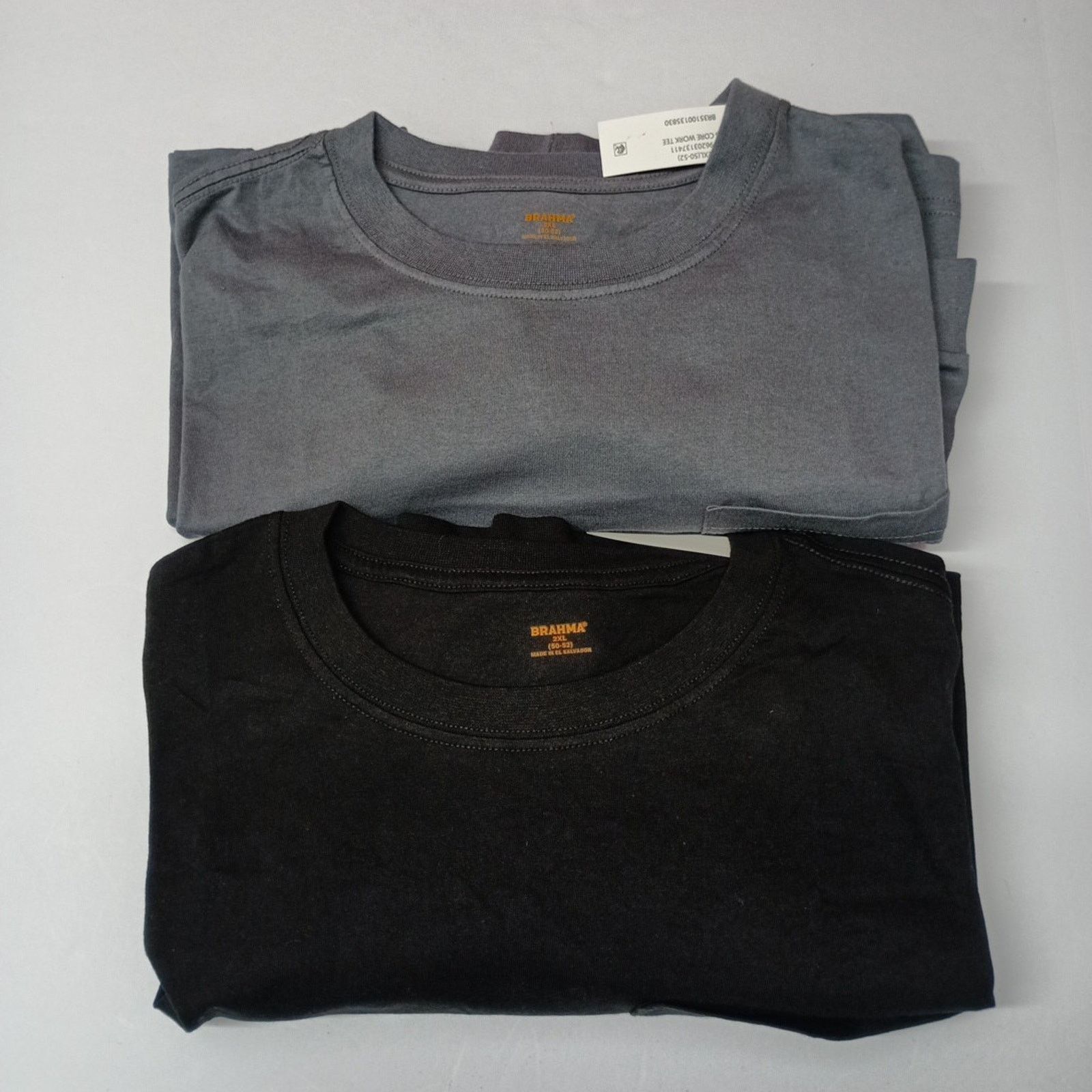 Other 2 Brahma Core Work T-Shirt 2XL 50-52 Gray, Black Pocket Tee Size US XXL / EU 58 / 5 - 1 Thumbnail
