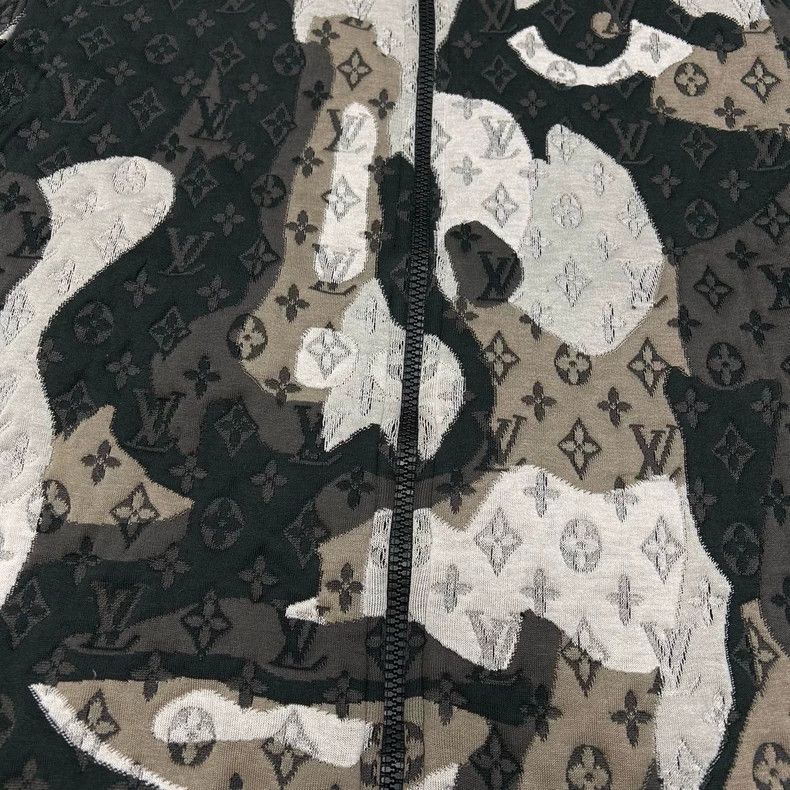 Louis Vuitton 23 FW Face Embossed Full Print Baseball Jack