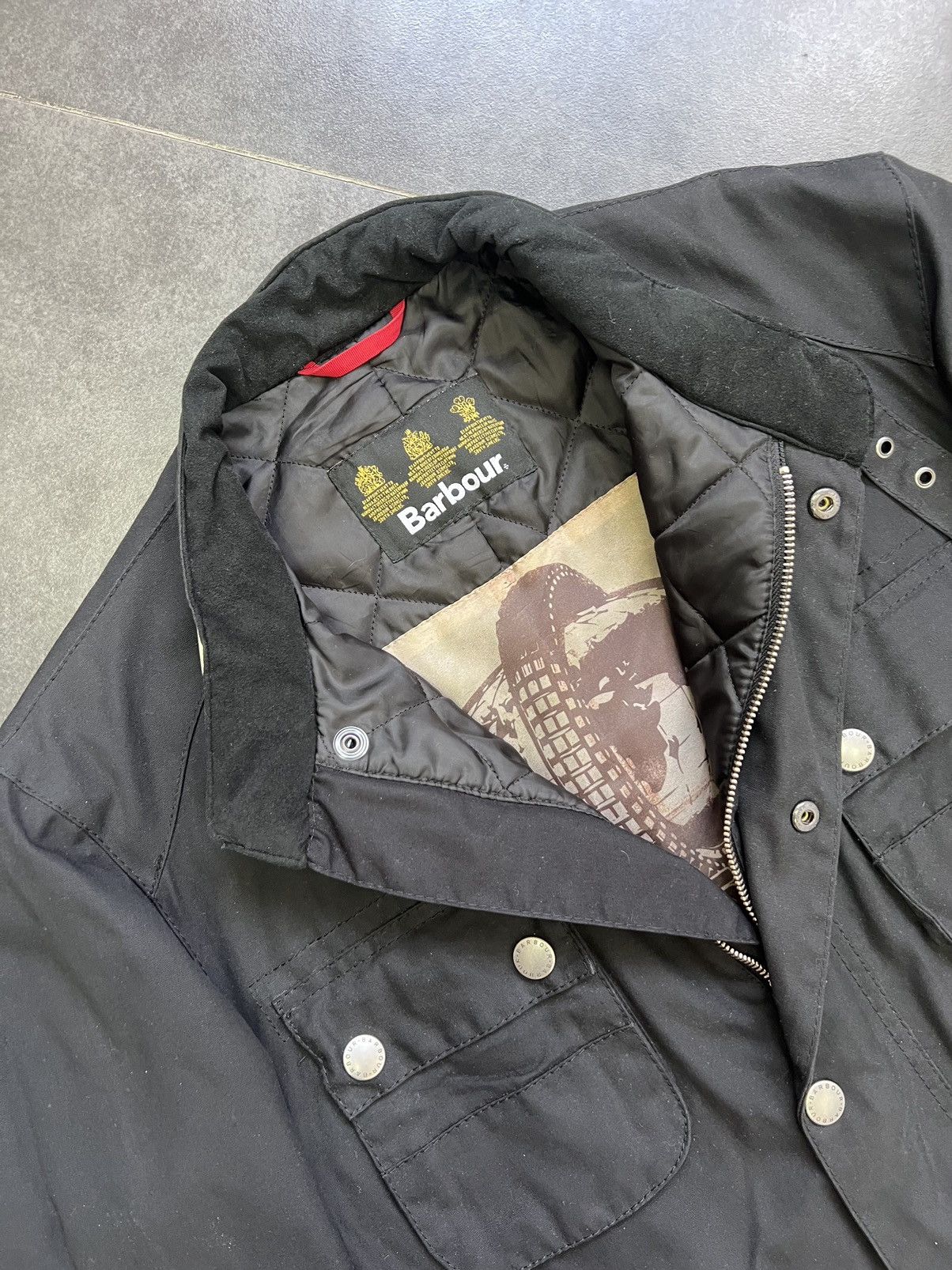 Barbour × Vintage Barbour International Waxed Jacket Size US S / EU 44-46 / 1 - 4 Thumbnail