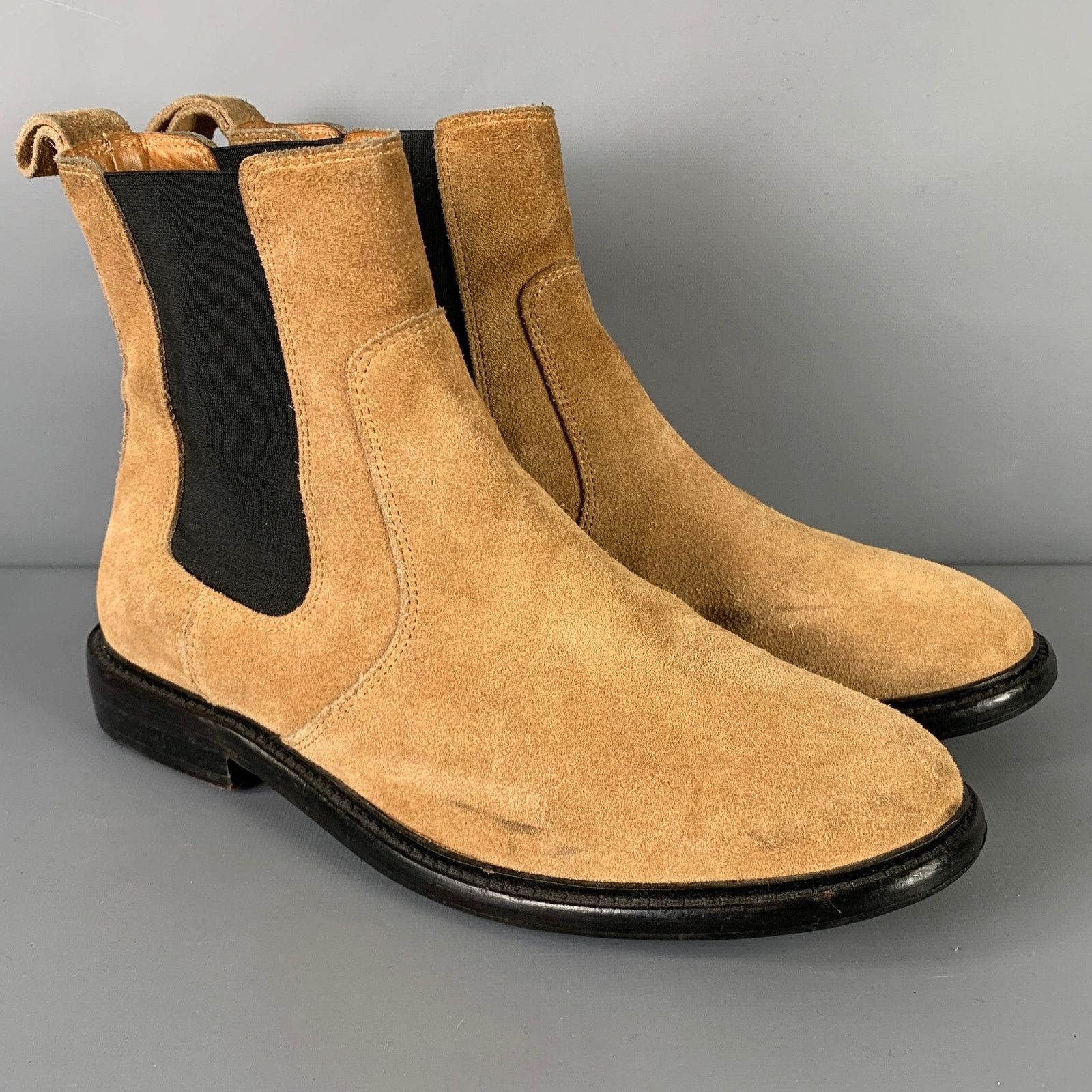 Isabel Marant ISABEL MARANT Size 8 -Galna- Tan Suede Chelsea Boots Size US 8 / EU 41 - 1 Thumbnail