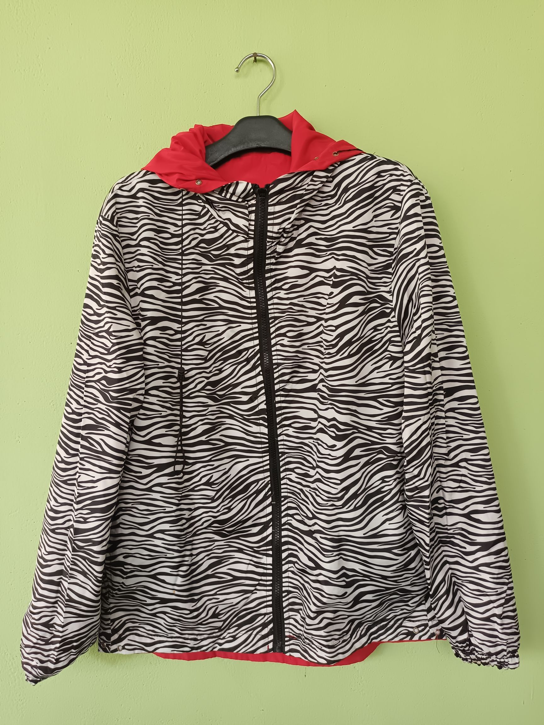 Japanese Brand BIGBANG Reversible Animal Print Wind breaker Zip Hoodie Size US L / EU 52-54 / 3 - 20 Thumbnail