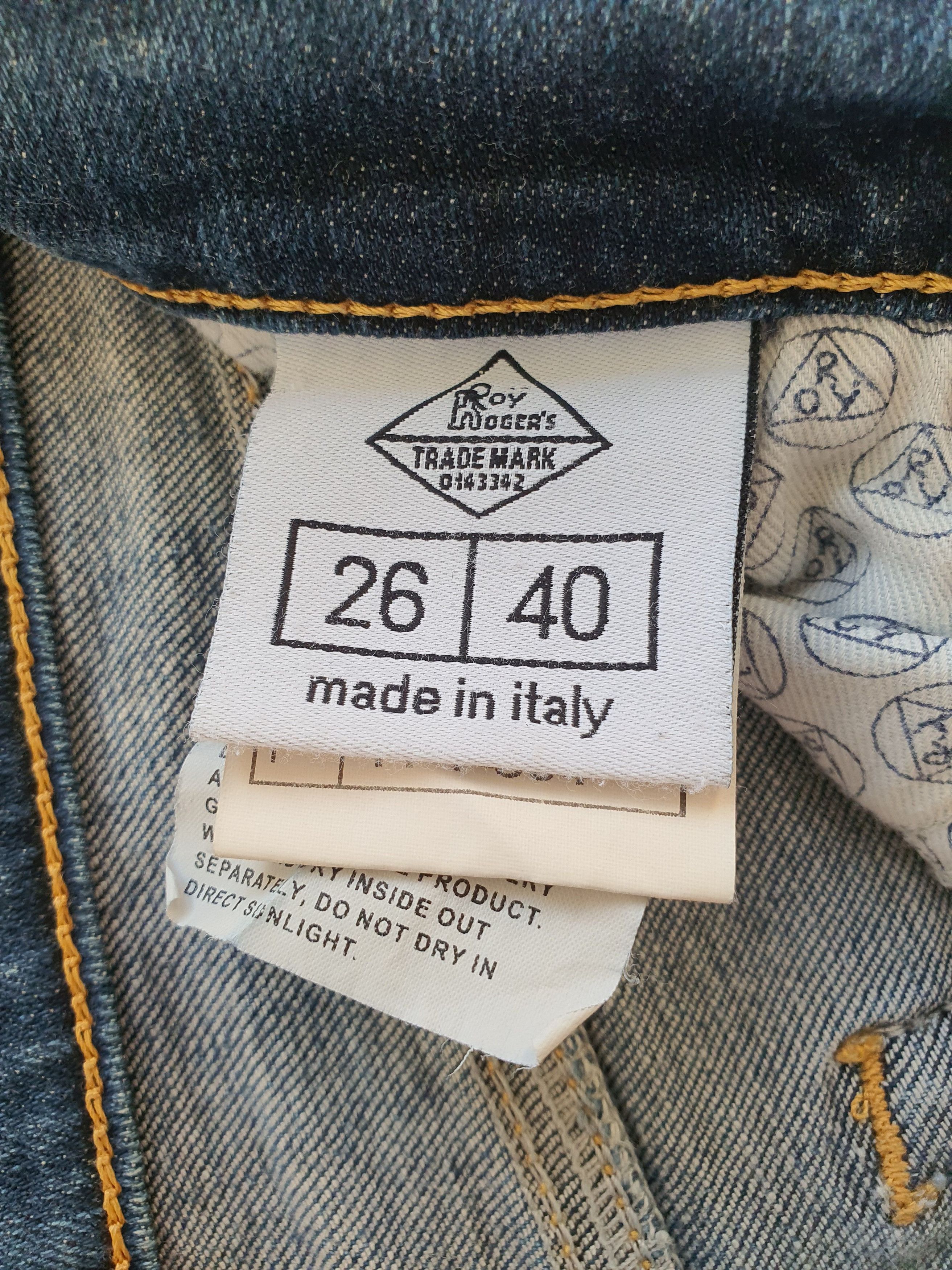 Roy Denim Roy Rogers Slim Fit Jeans - Mod: DUNIA STRETCH (T-894) Size 26" / US 2 / IT 38 - 6 Thumbnail