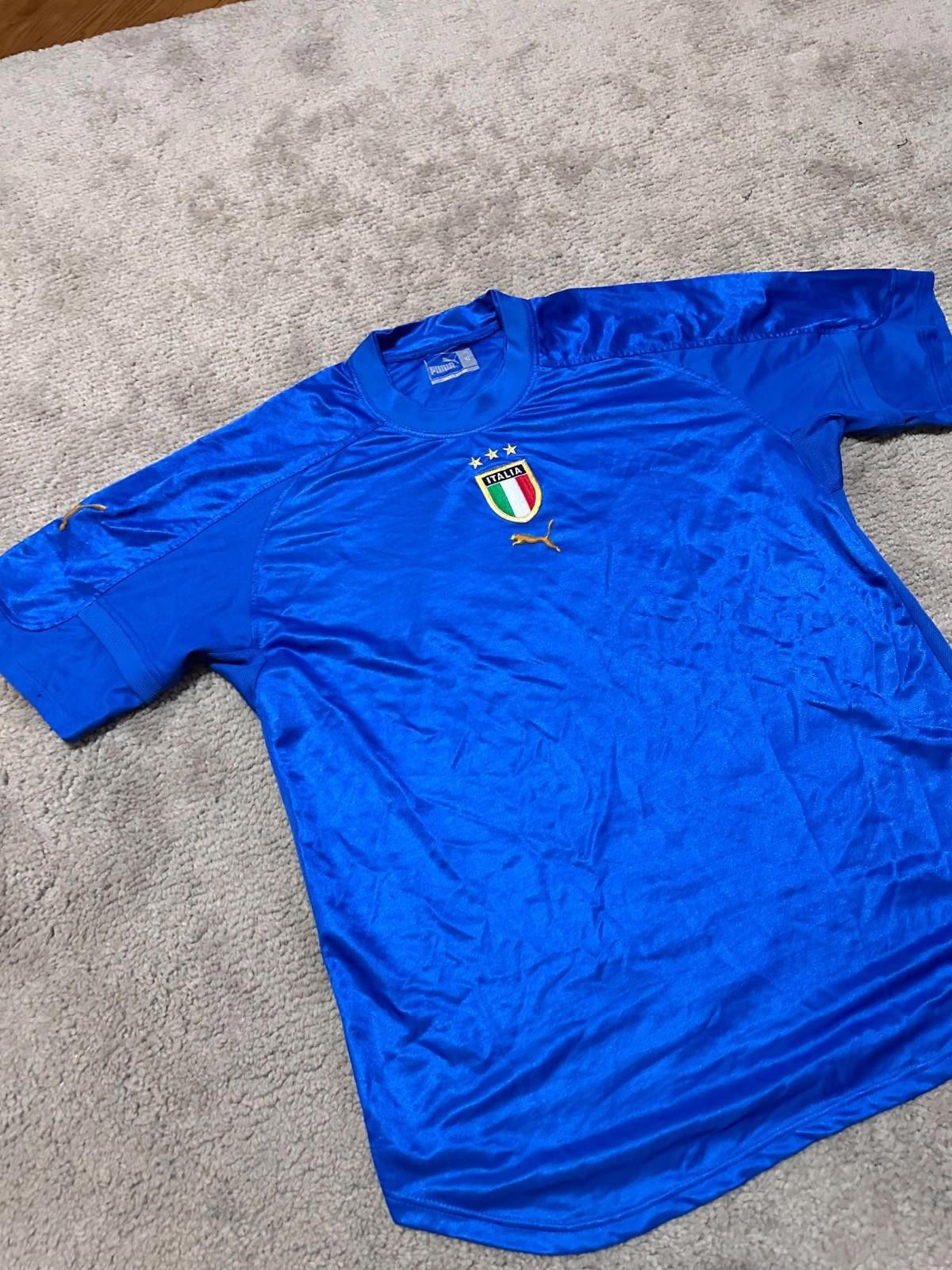 Puma ITALY 2004 2005 HOME FOOTBALL SHIRT SOCCER JERSEY PUMA Size US XL / EU 56 / 4 - 3 Thumbnail
