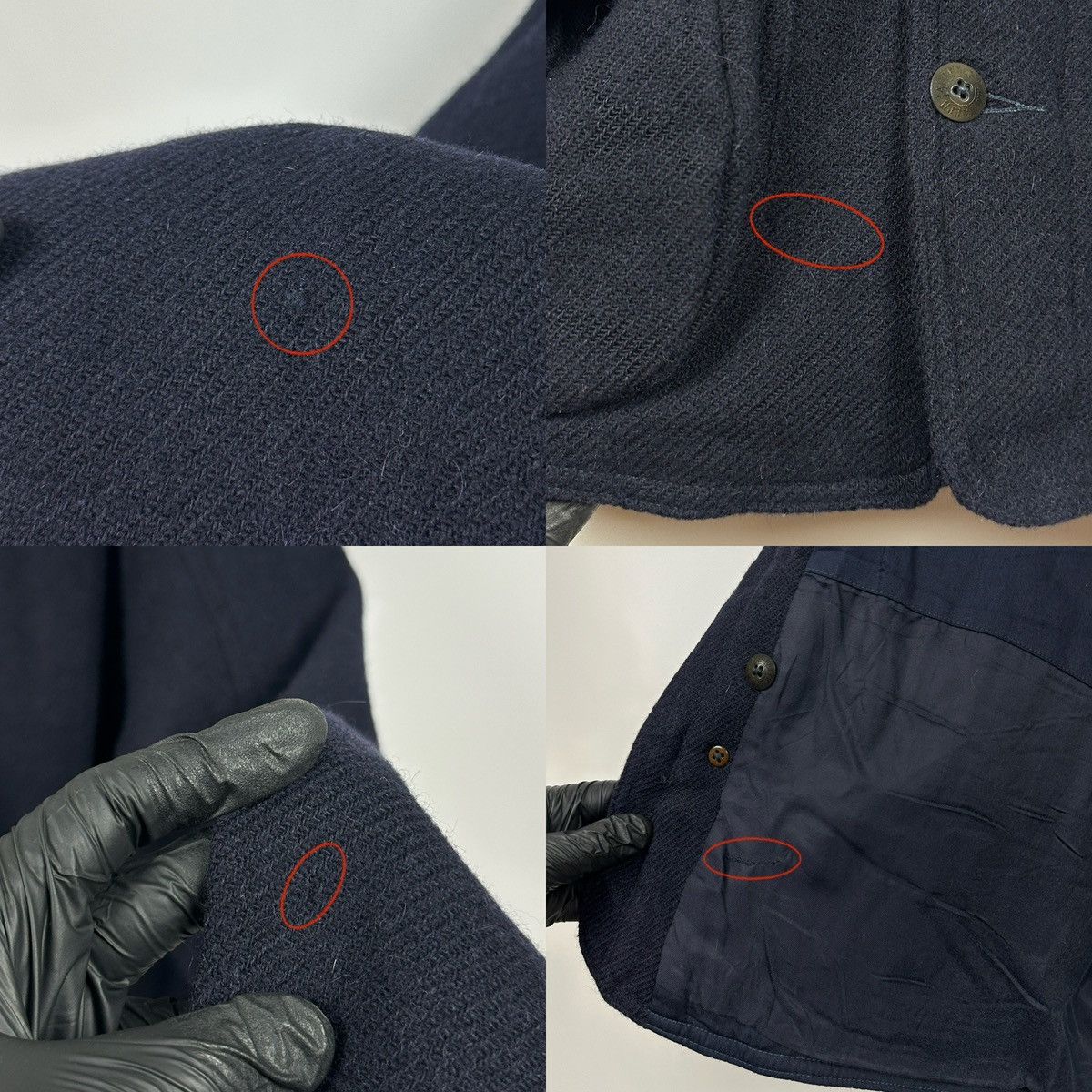 Polo Ralph Lauren Polo Ralph Lauren Wool/Alpaca Navy Blue Military Jacket Size US L / EU 52-54 / 3 - 25 Thumbnail