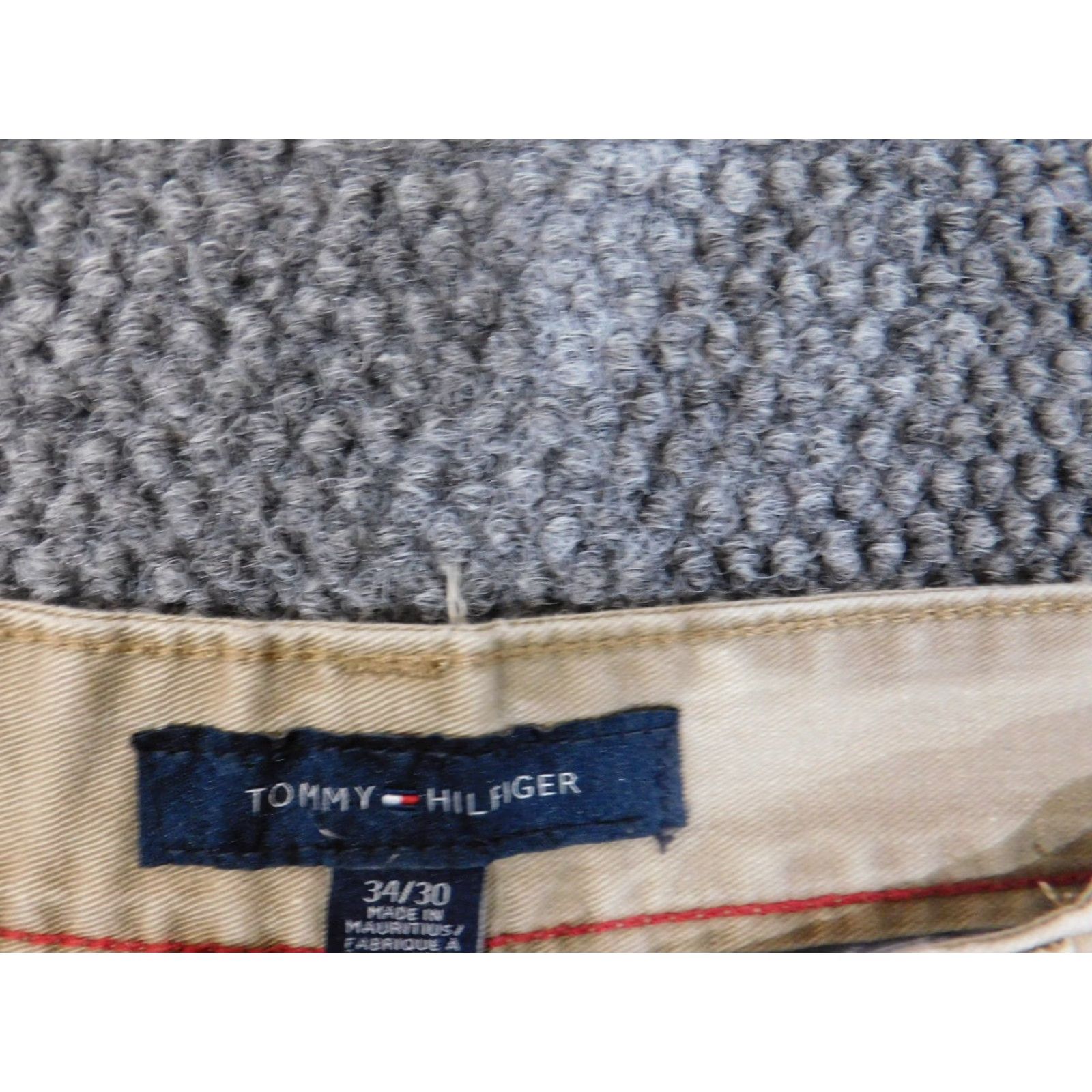 Tommy Hilfiger Tommy Hilfiger Jeans Mens 34x30 Straight Beige Retro Denim Light Cotton Zipper 34 Inseam Regular Mid Rise Men Style Retro Workwear BN? Size US 34 / EU 50 - 7 Thumbnail