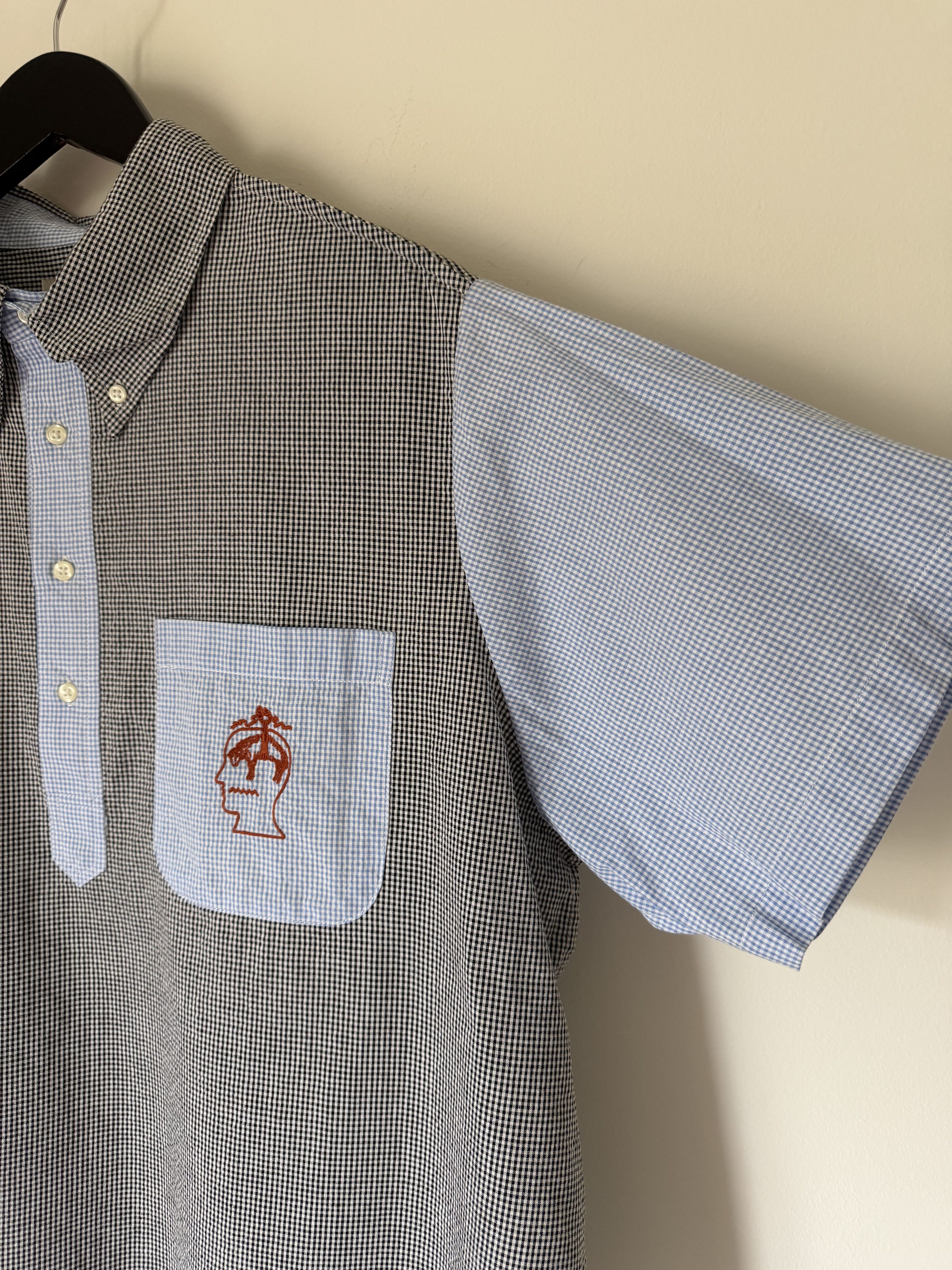 Brain Dead Brain Dead Brooks Brothers Reverse French Seam Pullover Size US M / EU 48-50 / 2 - 2 Thumbnail