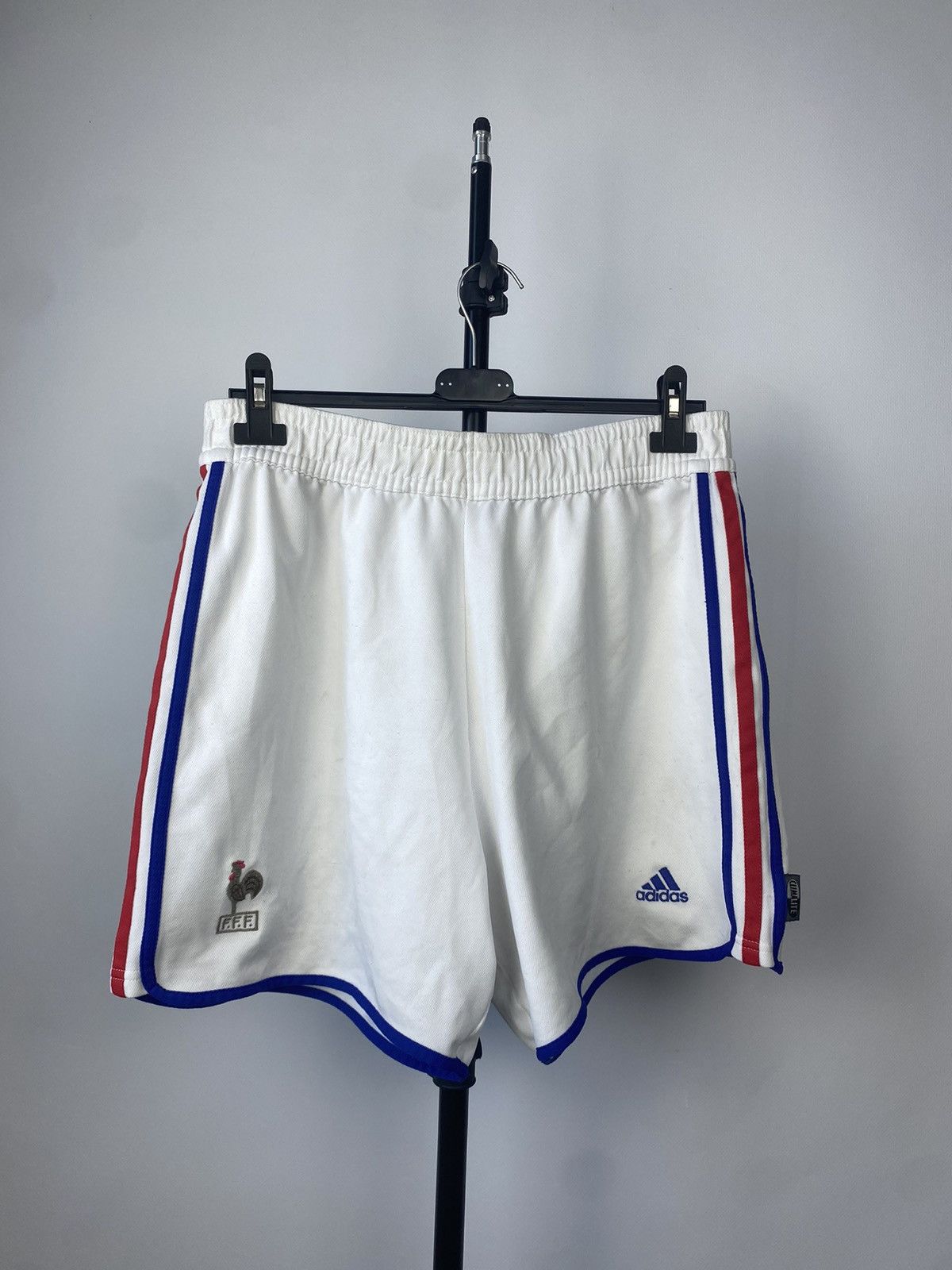 Adidas Vintage 1998 FFF France National Team Soccer Shorts