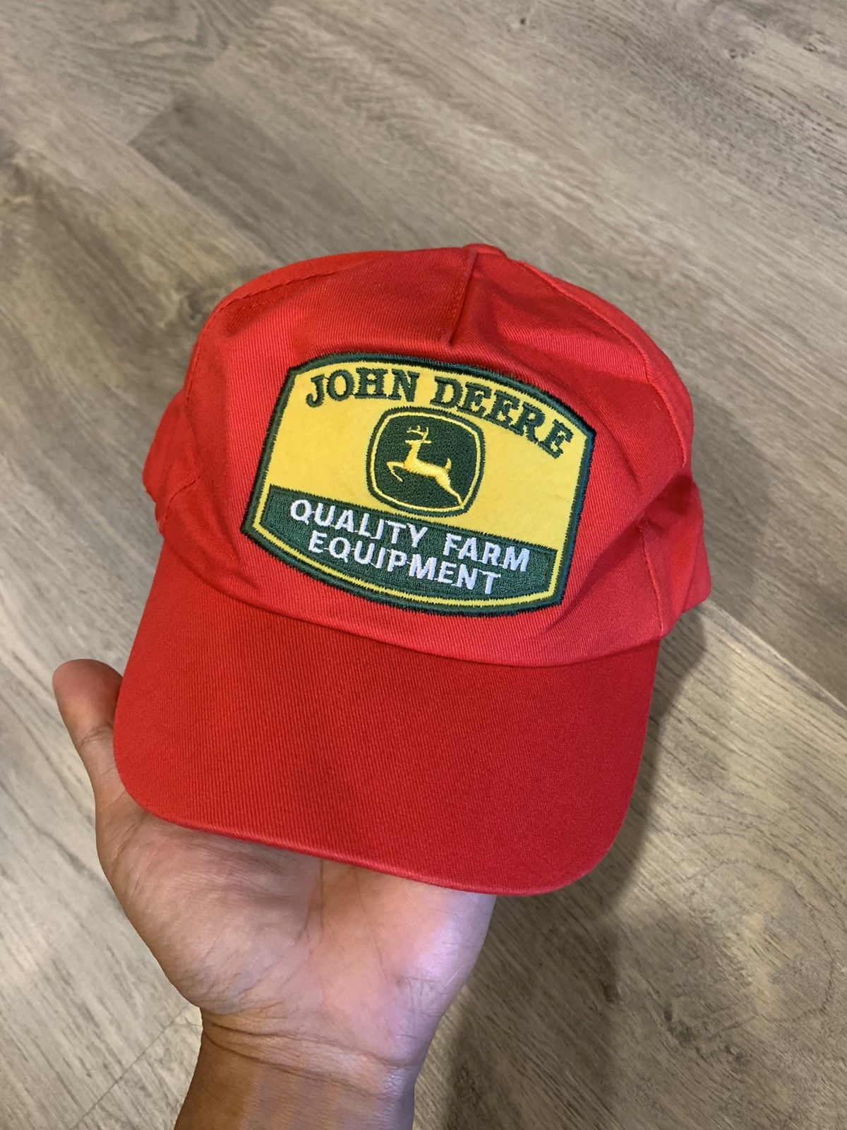 John Deere Cappellino Baseball Uomo – Logo Ricamato Con Retro A Retina