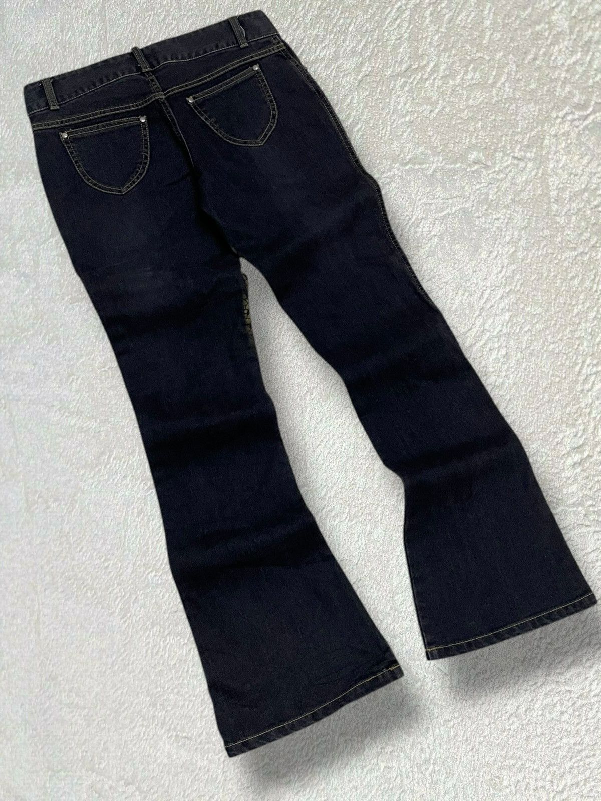 In The Attic Vintage 1990s Japan Designer Laura Iconic Punk Style Denim Size US 28 / EU 44 - 9 Thumbnail