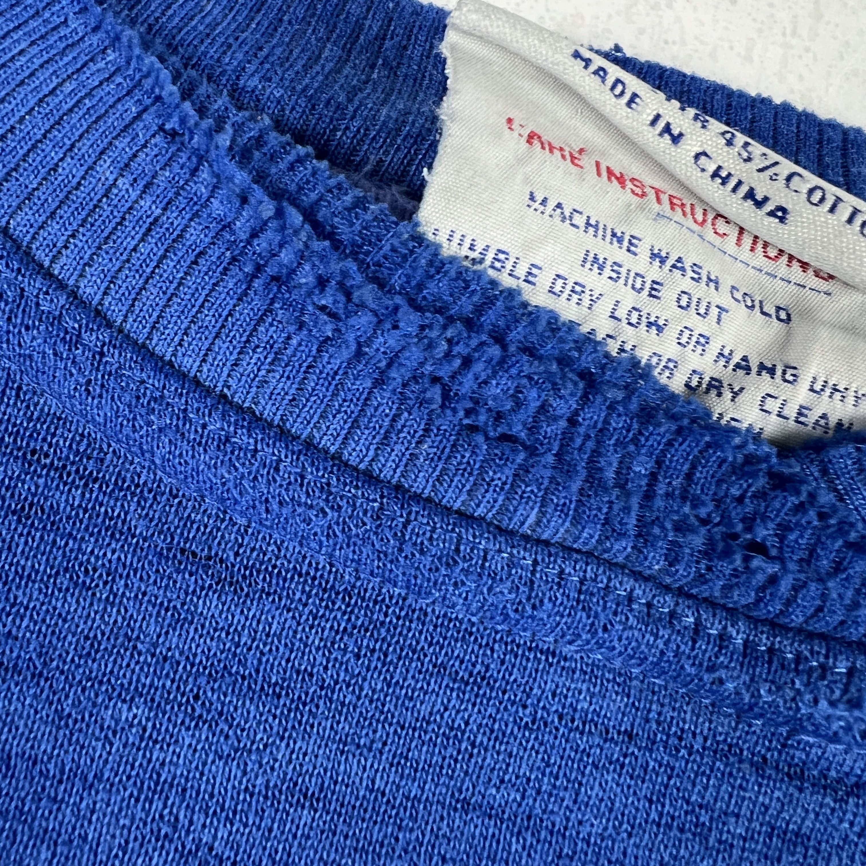 NFL × Vintage VTG 90s New York Giants Sweatshirt Faded Thrashed Crewneck Size US L / EU 52-54 / 3 - 9 Thumbnail