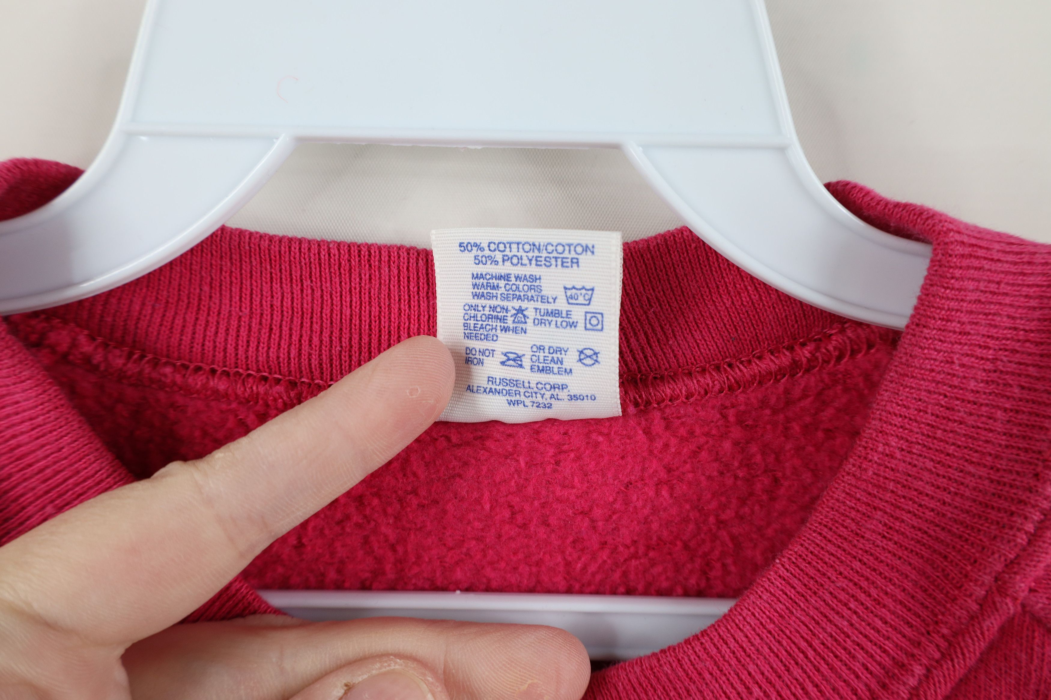 Vintage Vintage 90s Streetwear Beach Florida Sweatshirt Pink USA Size M / US 6-8 / IT 42-44 - 8 Thumbnail