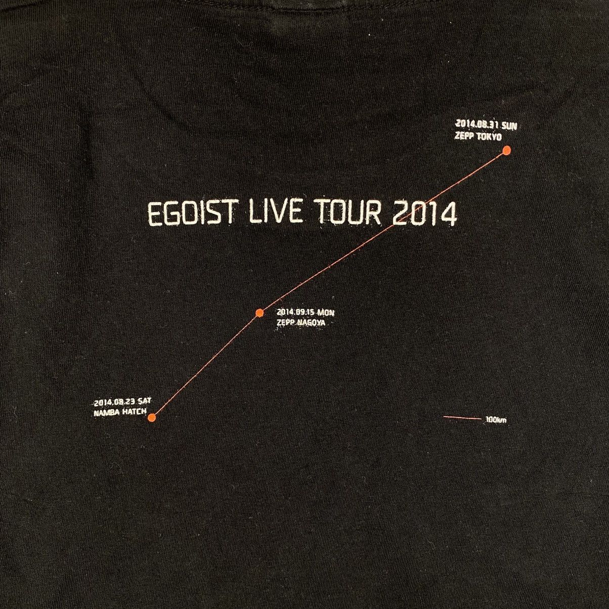 Band Tees EGOIST Live Tour 2014 Japanese Musical Group Tee Shirt Size US M / EU 48-50 / 2 - 6 Thumbnail